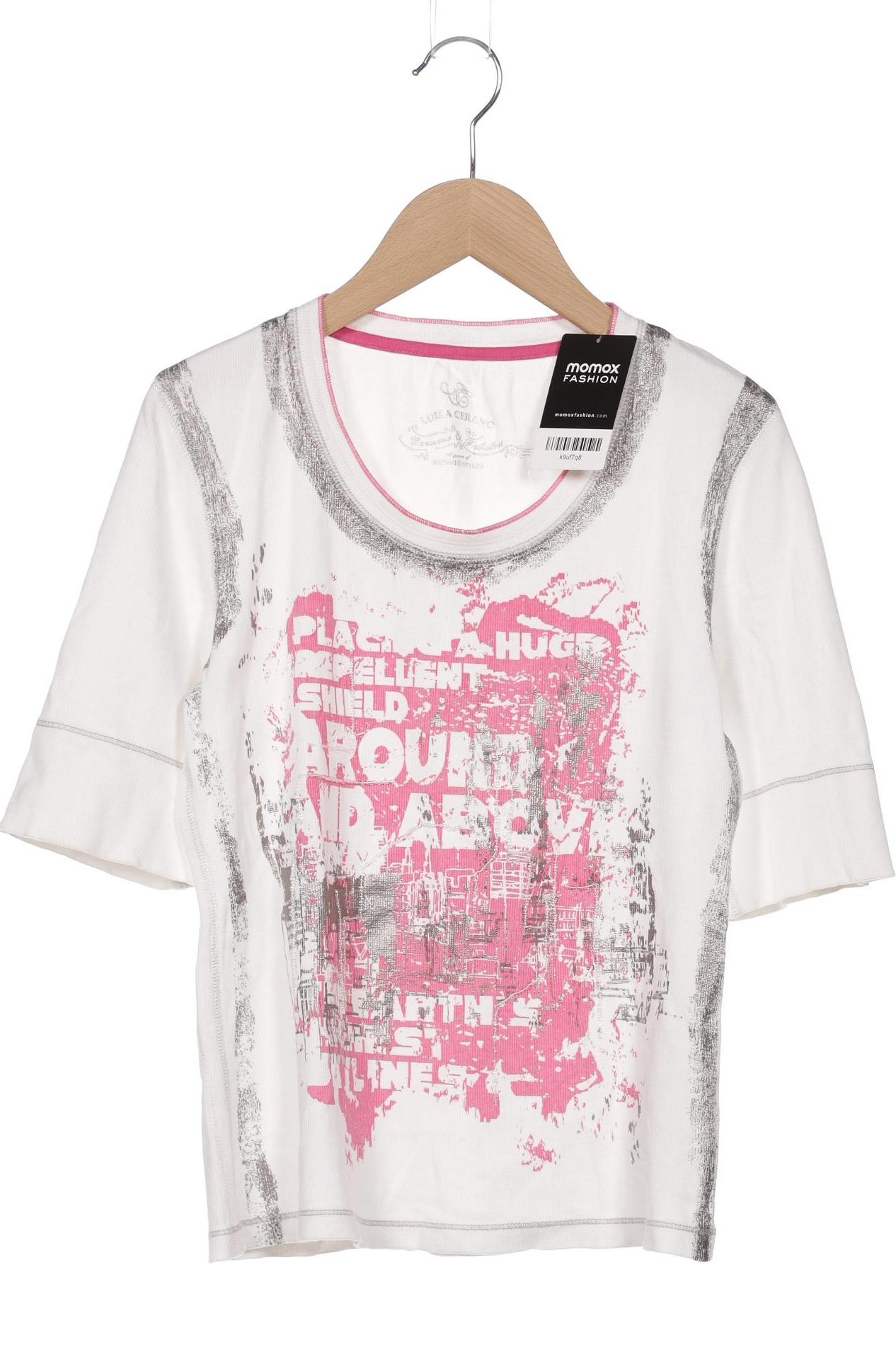 

Luisa Cerano Damen Langarmshirt, weiß, Gr. 40