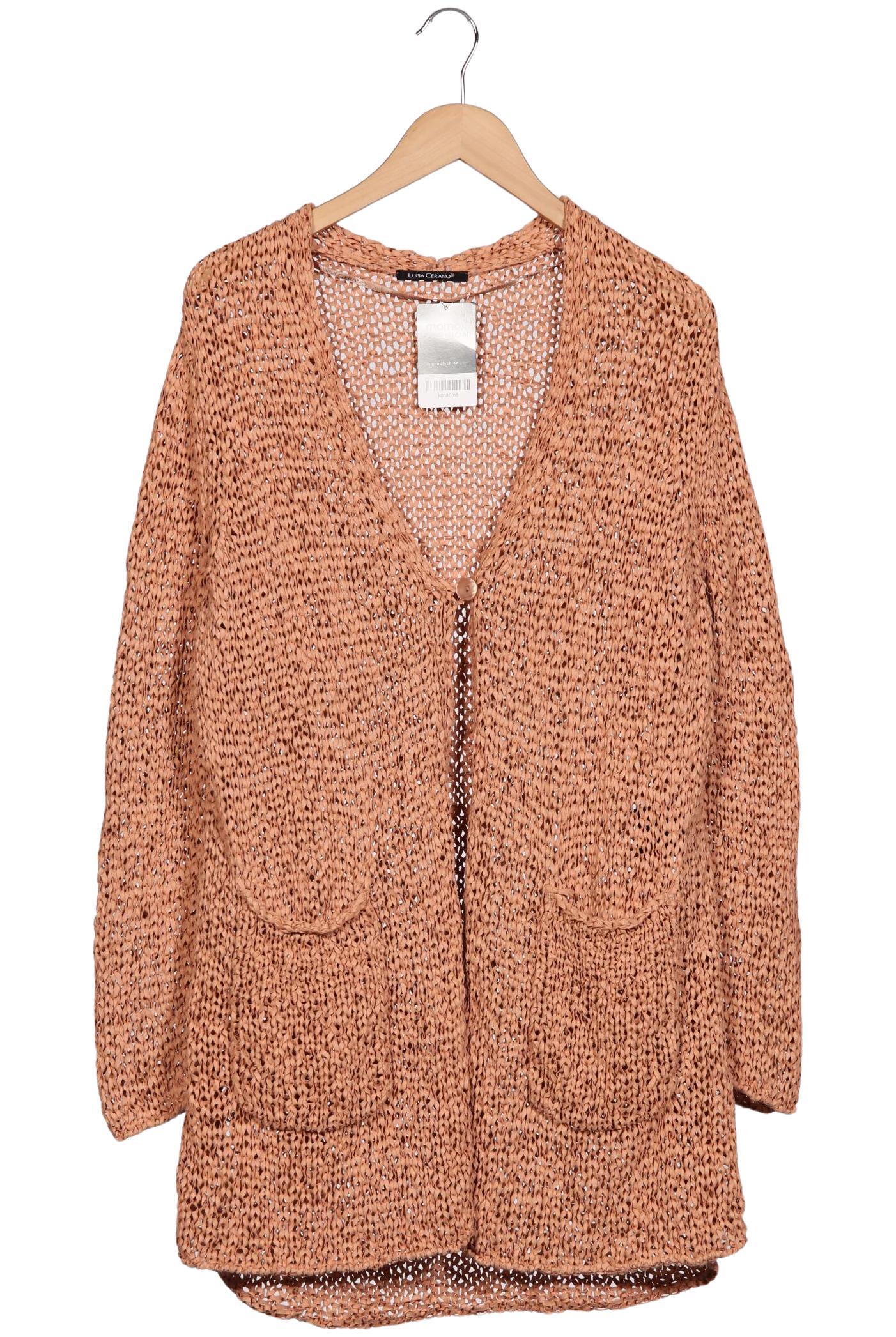 

Luisa Cerano Damen Strickjacke, beige, Gr. 44