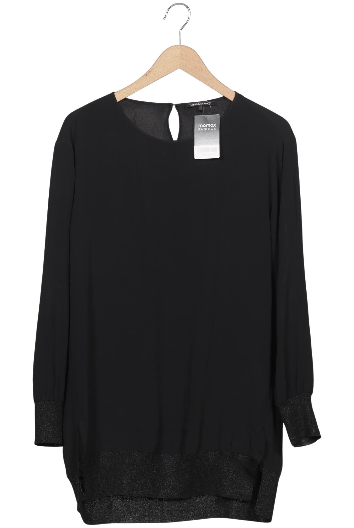 

Luisa Cerano Damen Langarmshirt, schwarz, Gr. 44