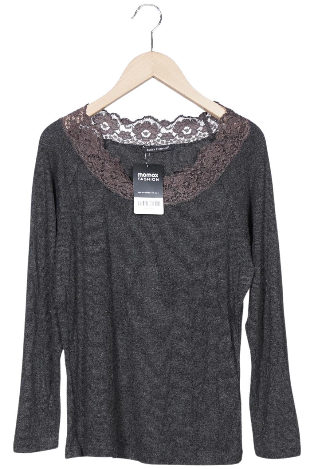 

Luisa Cerano Damen Langarmshirt, grau, Gr. 40