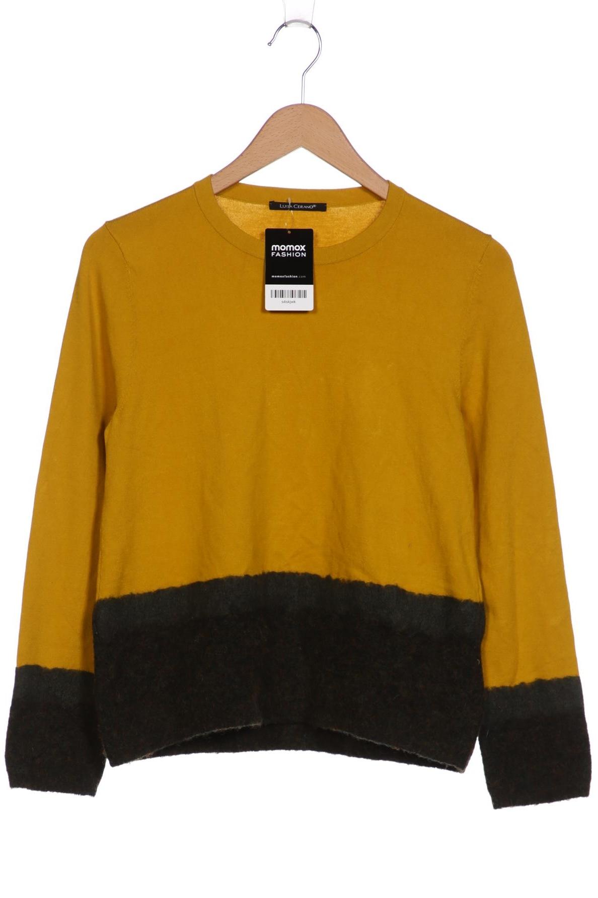 

Luisa Cerano Damen Pullover, gelb, Gr. 36