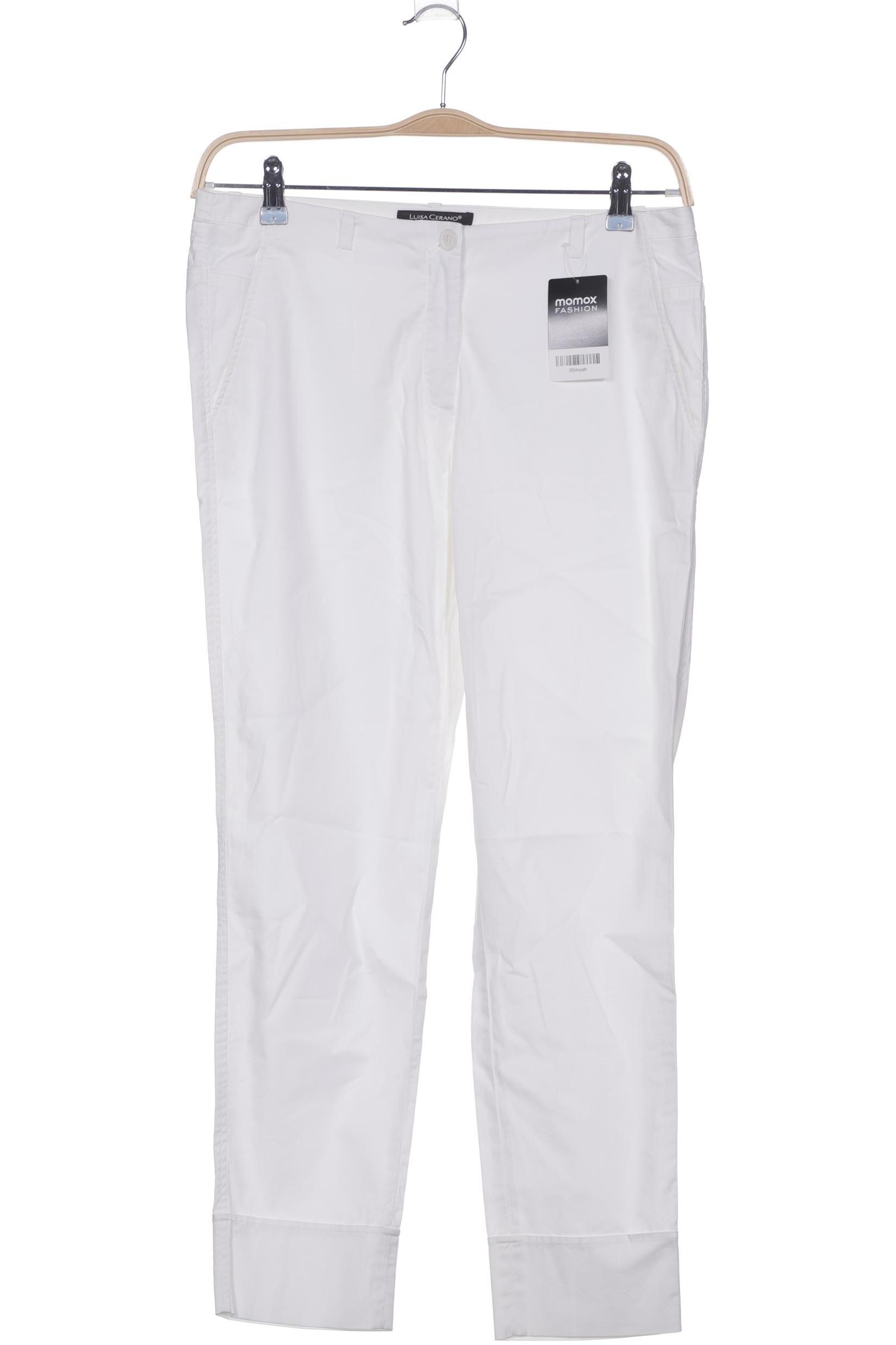 

Luisa Cerano Damen Stoffhose, weiß, Gr. 38