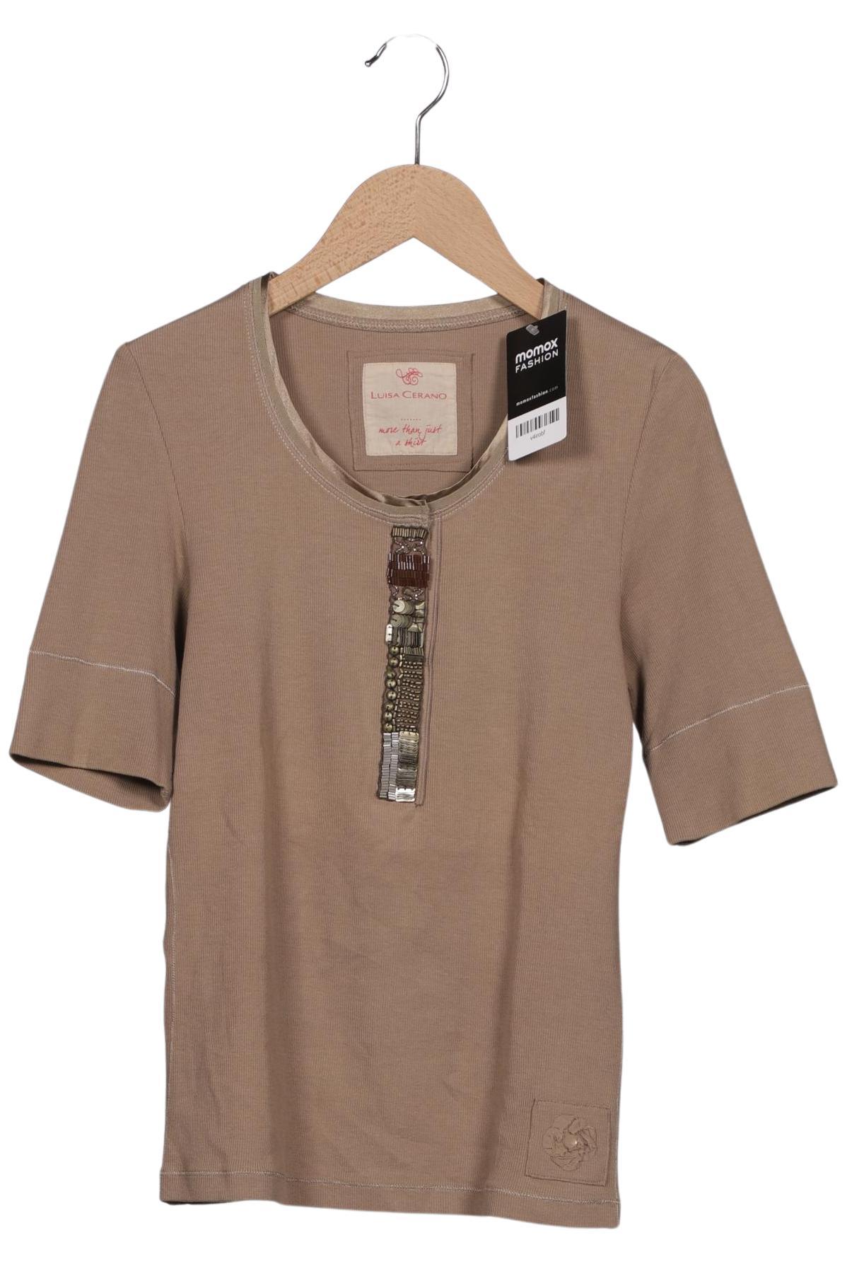 

Luisa Cerano Damen T-Shirt, braun, Gr. 38