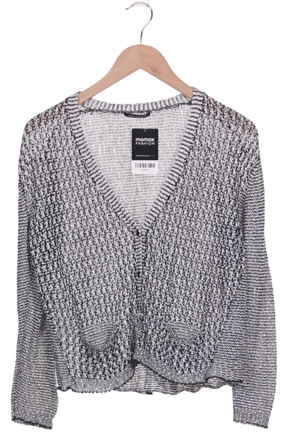 

Luisa Cerano Damen Strickjacke, schwarz, Gr. 42