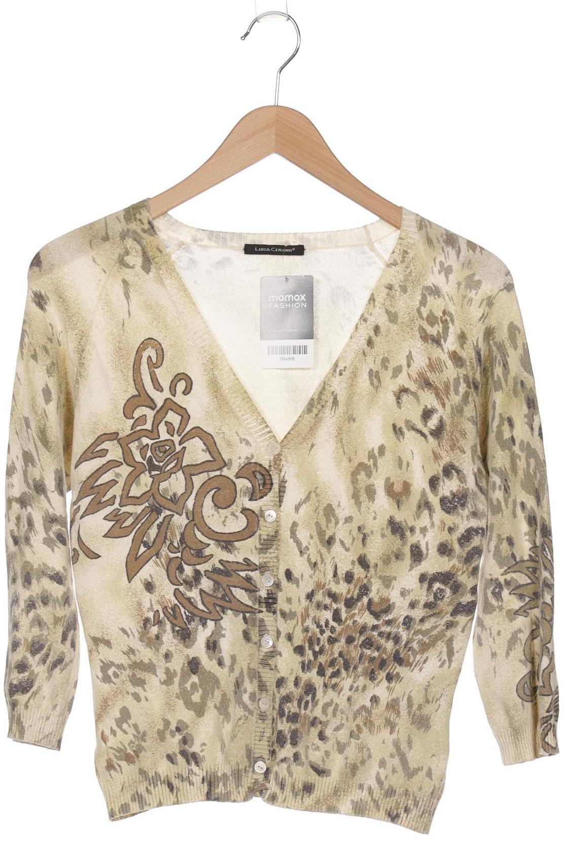 

Luisa Cerano Damen Strickjacke, cremeweiß, Gr. 36