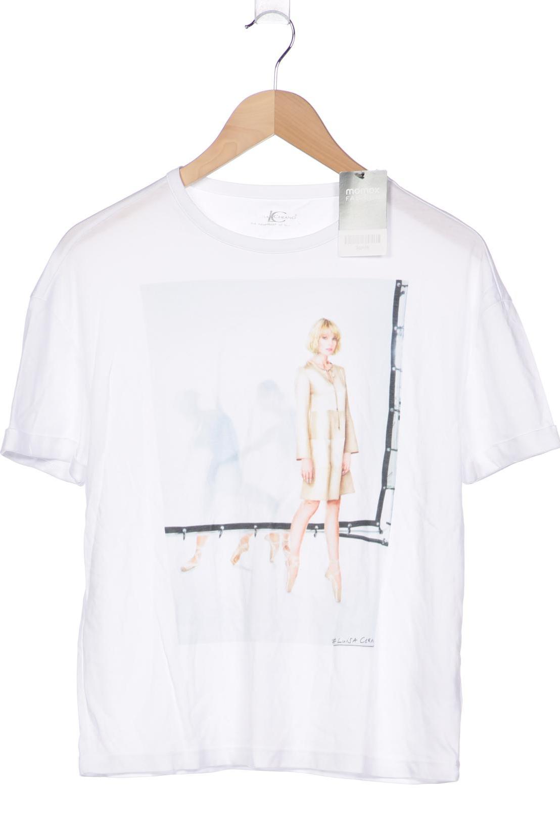 

Luisa Cerano Damen T-Shirt, weiß, Gr. 38