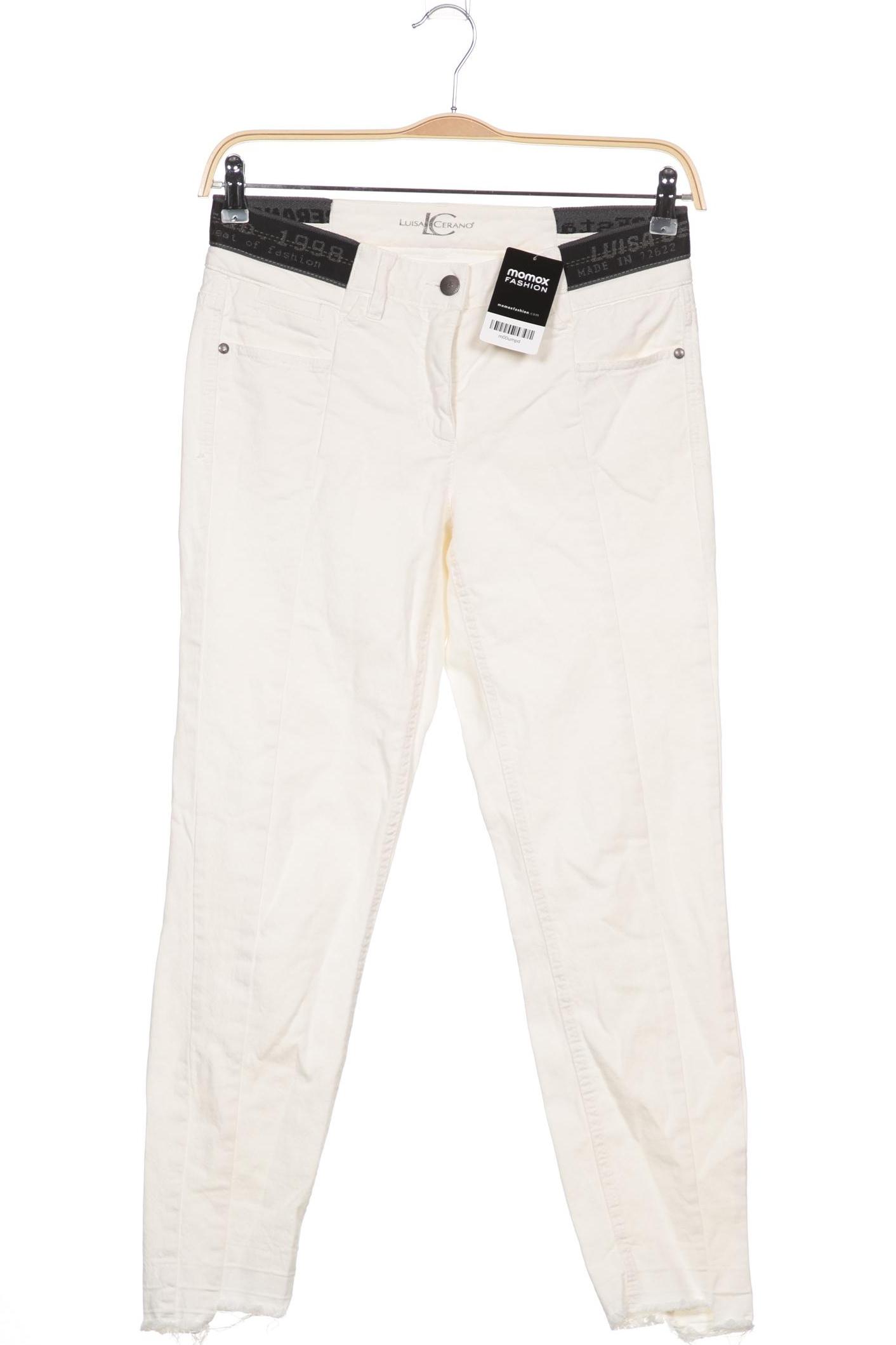

Luisa Cerano Damen Jeans, weiß