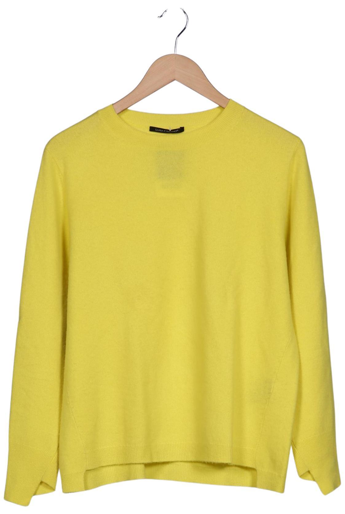 

Luisa Cerano Damen Pullover, gelb, Gr. 40