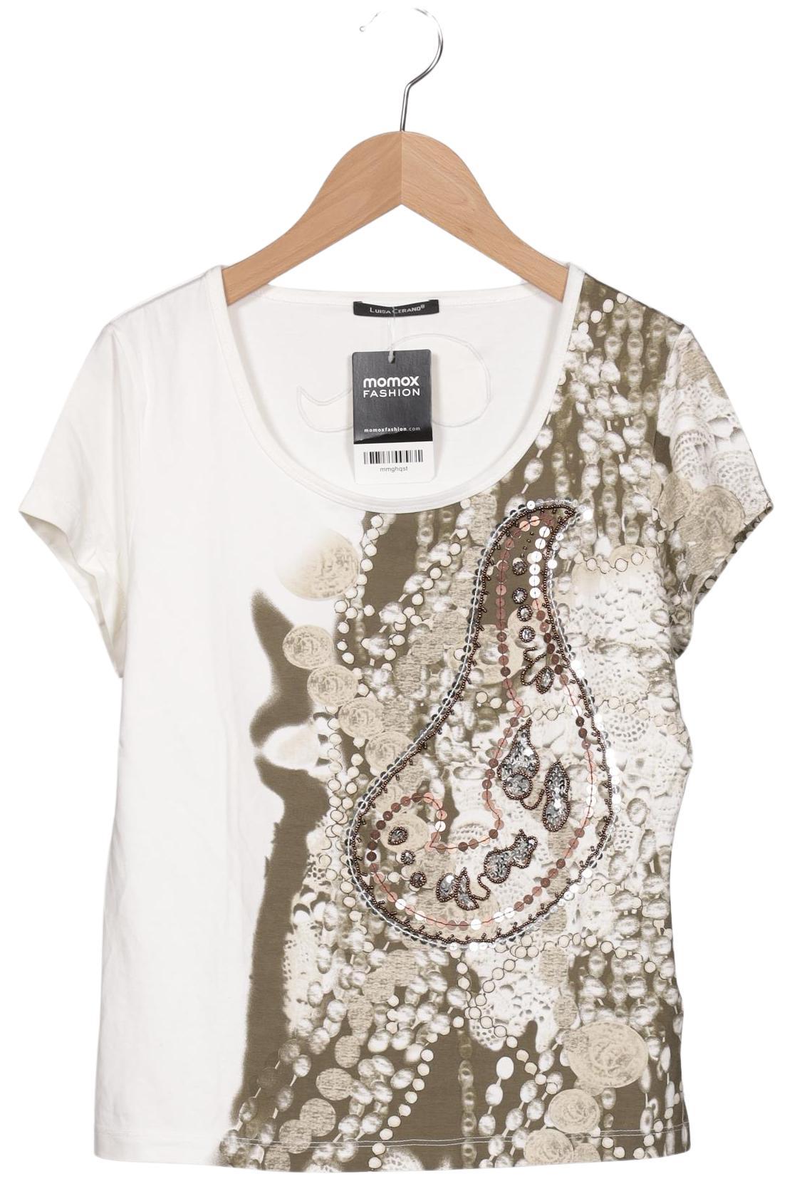 

Luisa Cerano Damen T-Shirt, weiß, Gr. 38