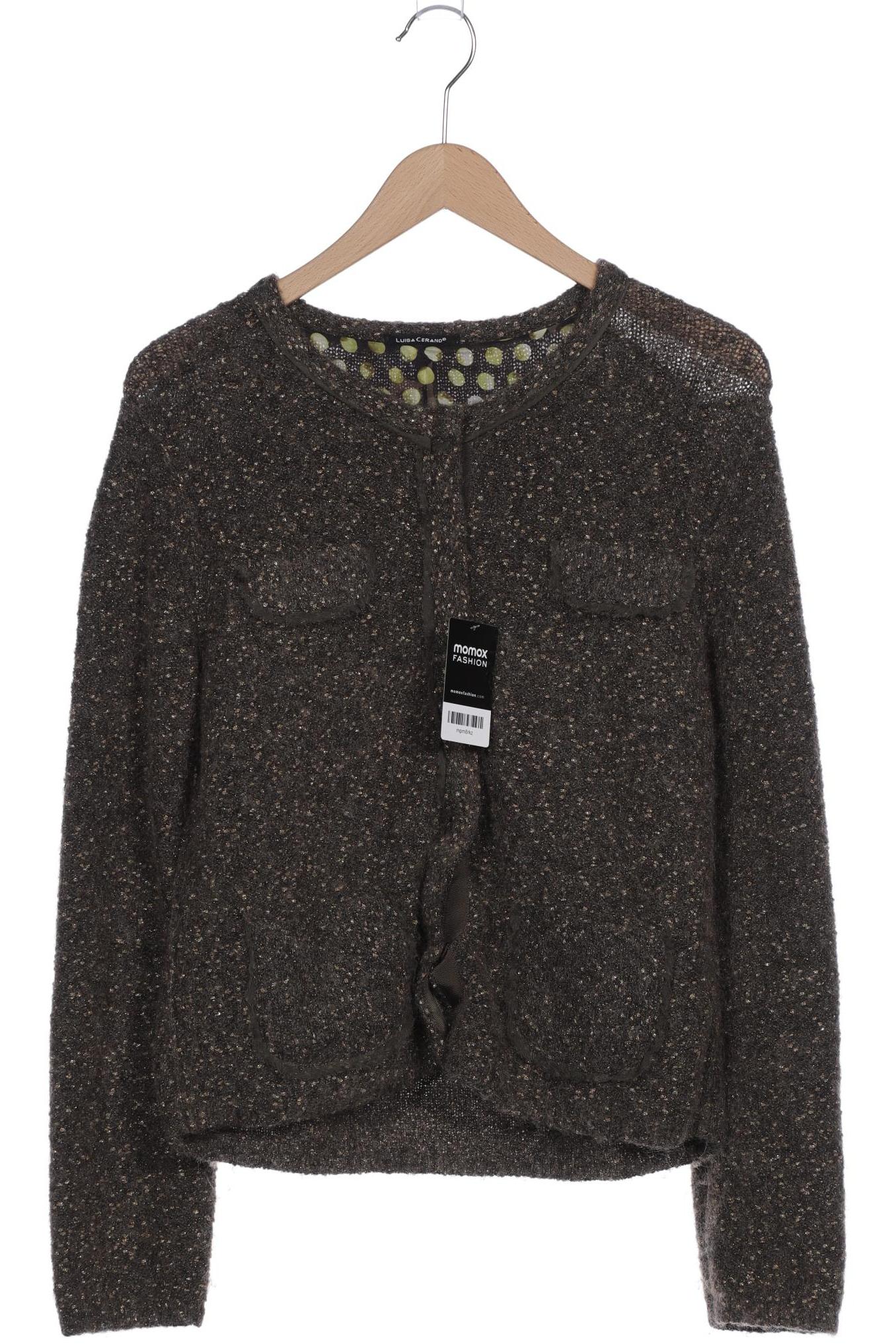 

Luisa Cerano Damen Strickjacke, braun, Gr. 40