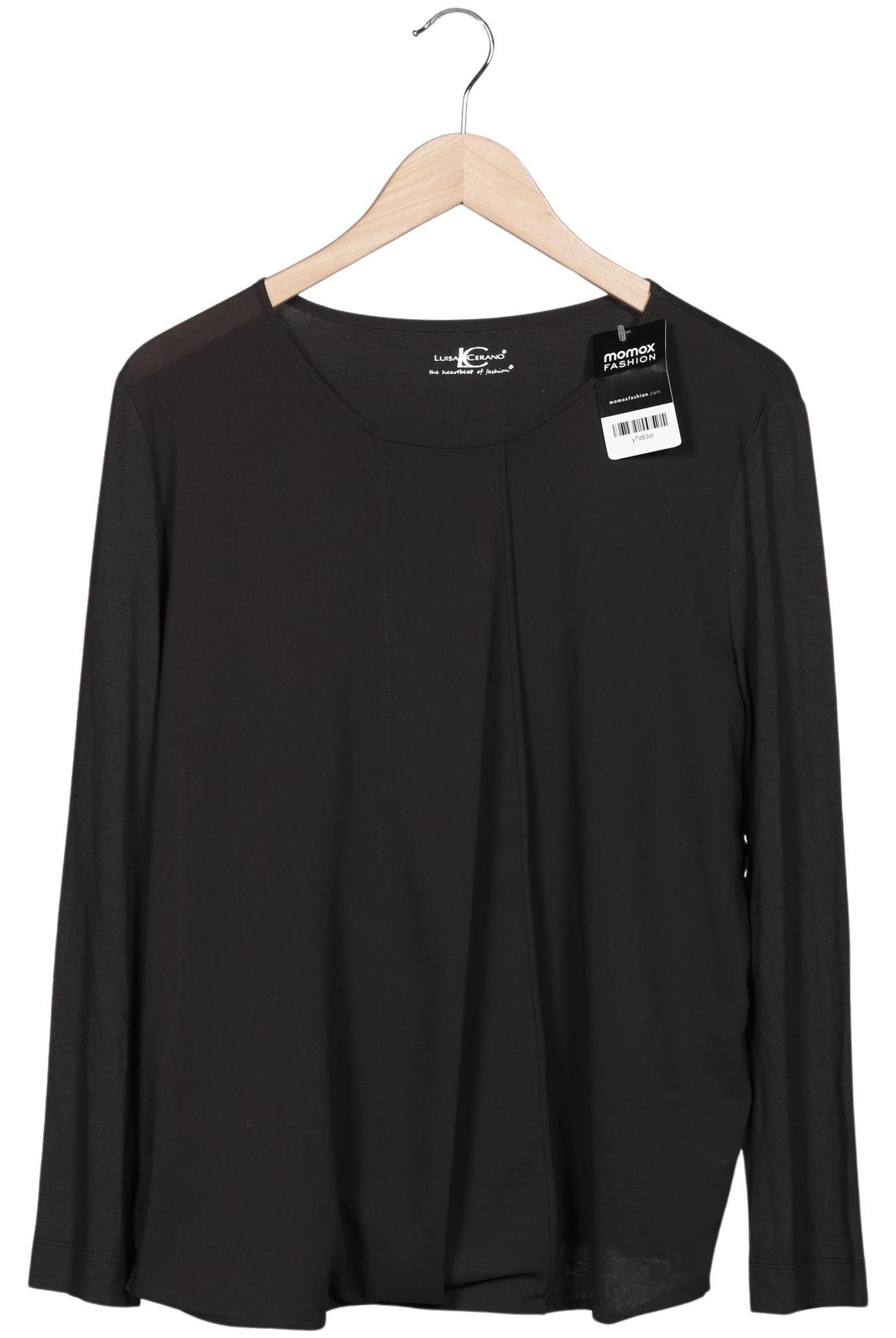 

Luisa Cerano Damen Langarmshirt, schwarz, Gr. 44