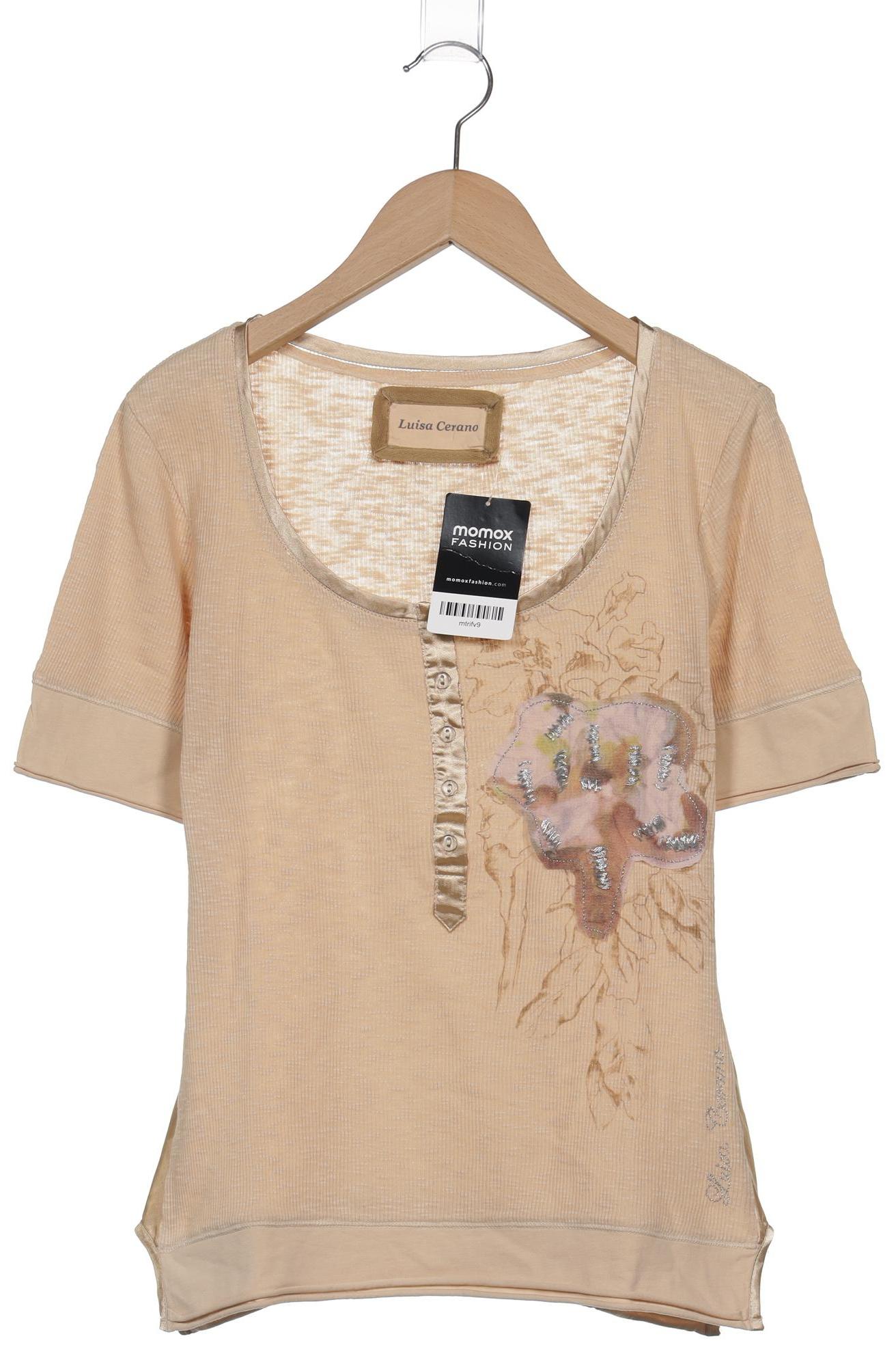 

Luisa Cerano Damen T-Shirt, beige, Gr. 36