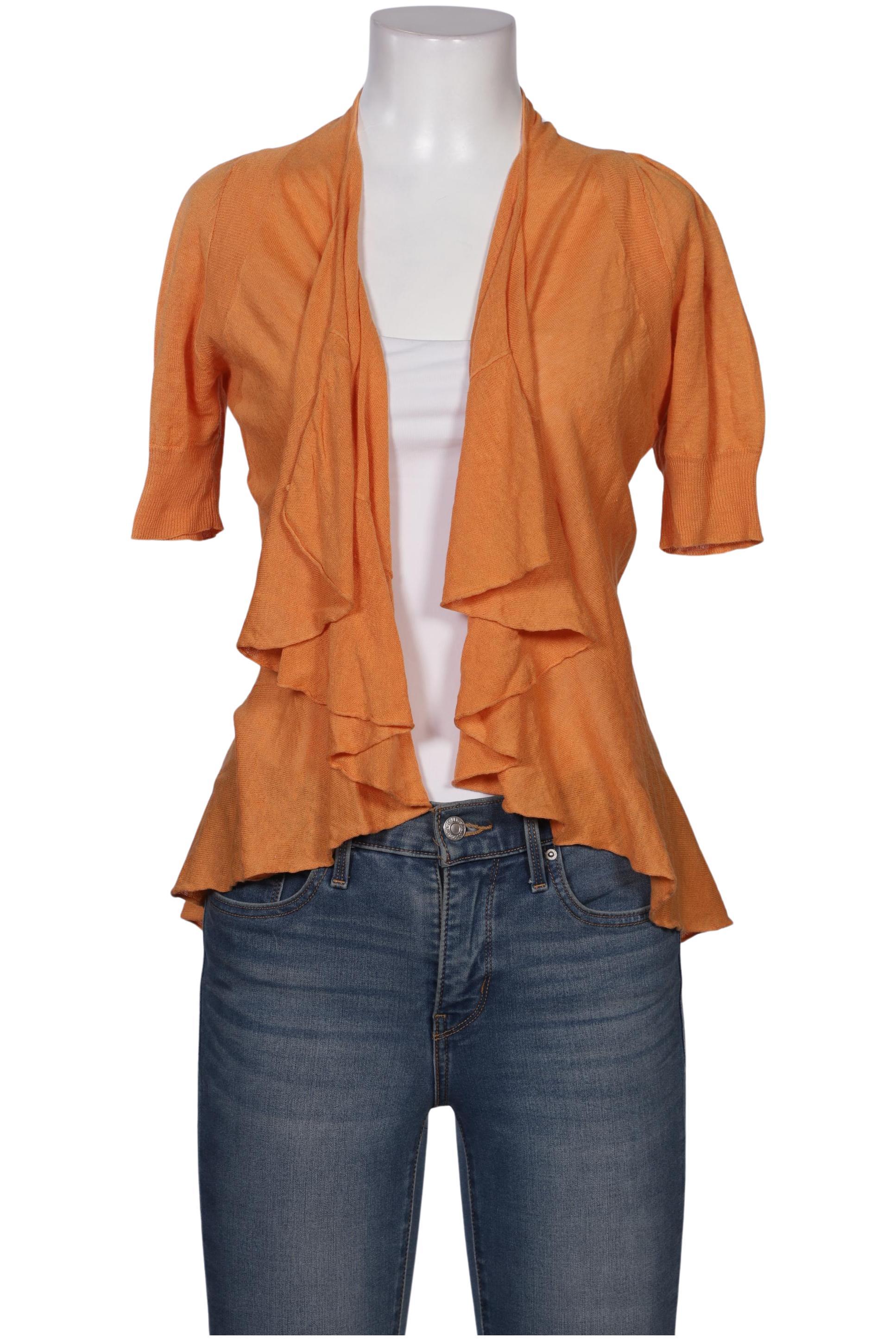 

Luisa Cerano Damen Strickjacke, orange, Gr. 36