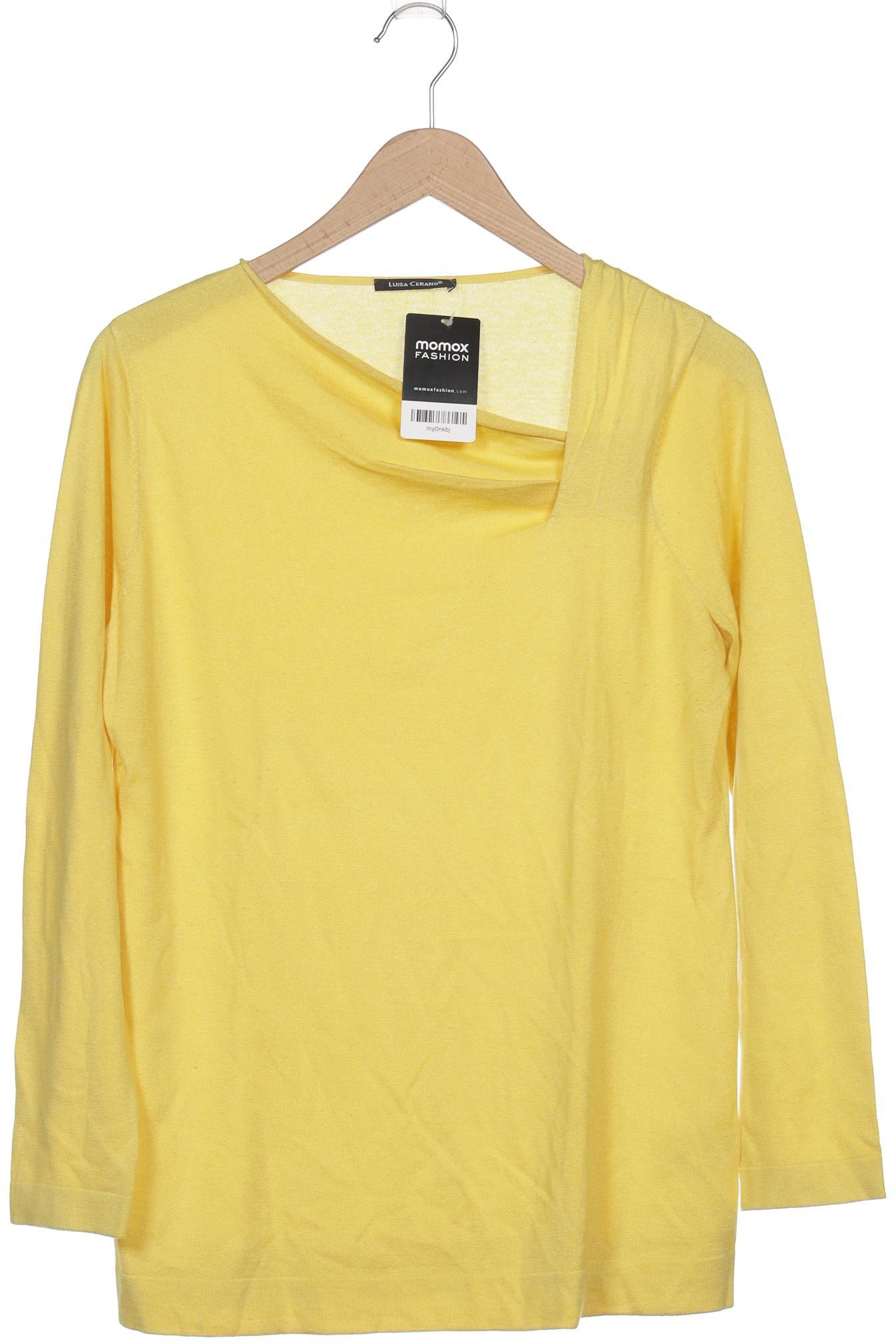 

Luisa Cerano Damen Pullover, gelb, Gr. 42