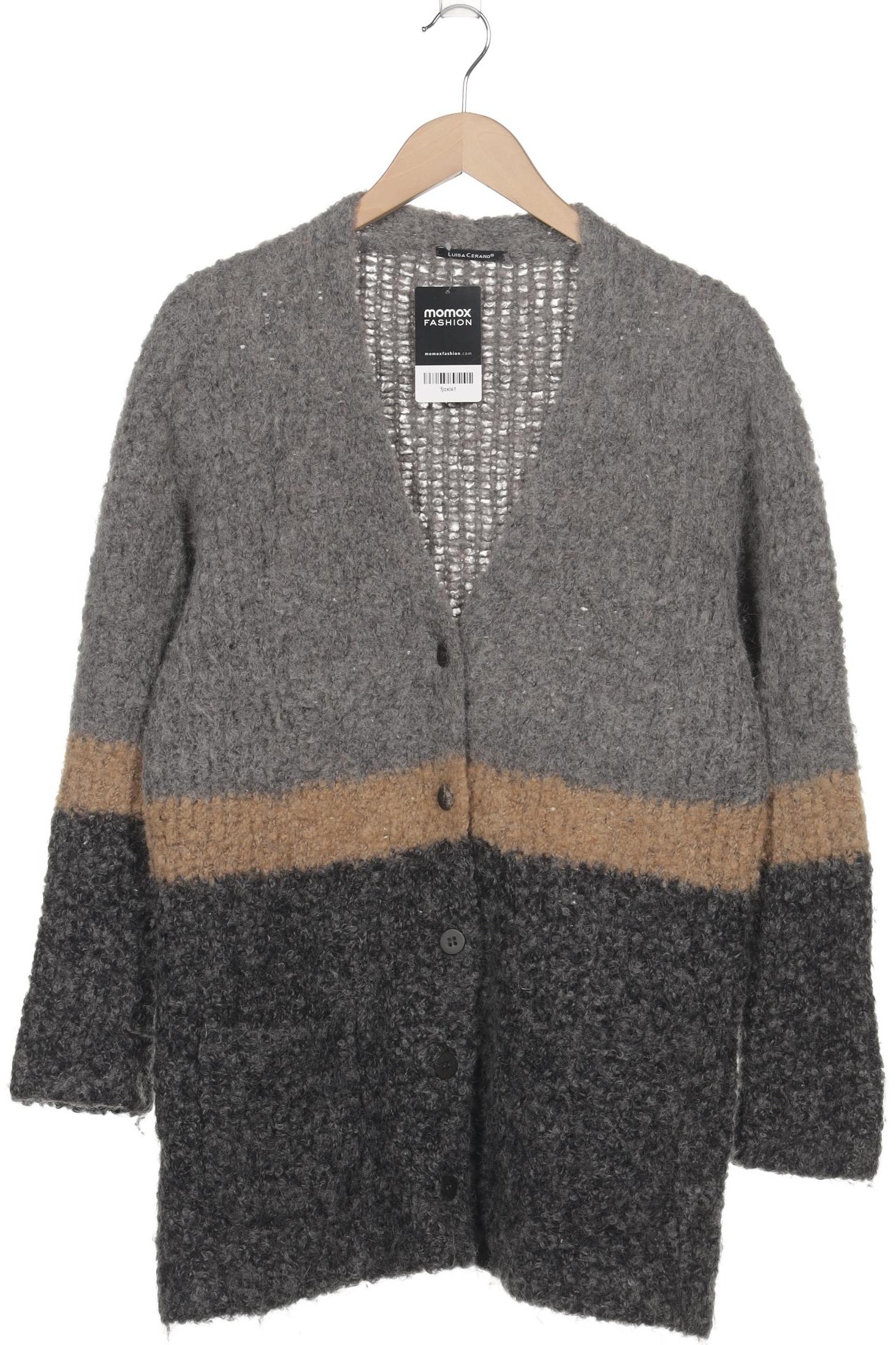 

Luisa Cerano Damen Strickjacke, grau, Gr. 44