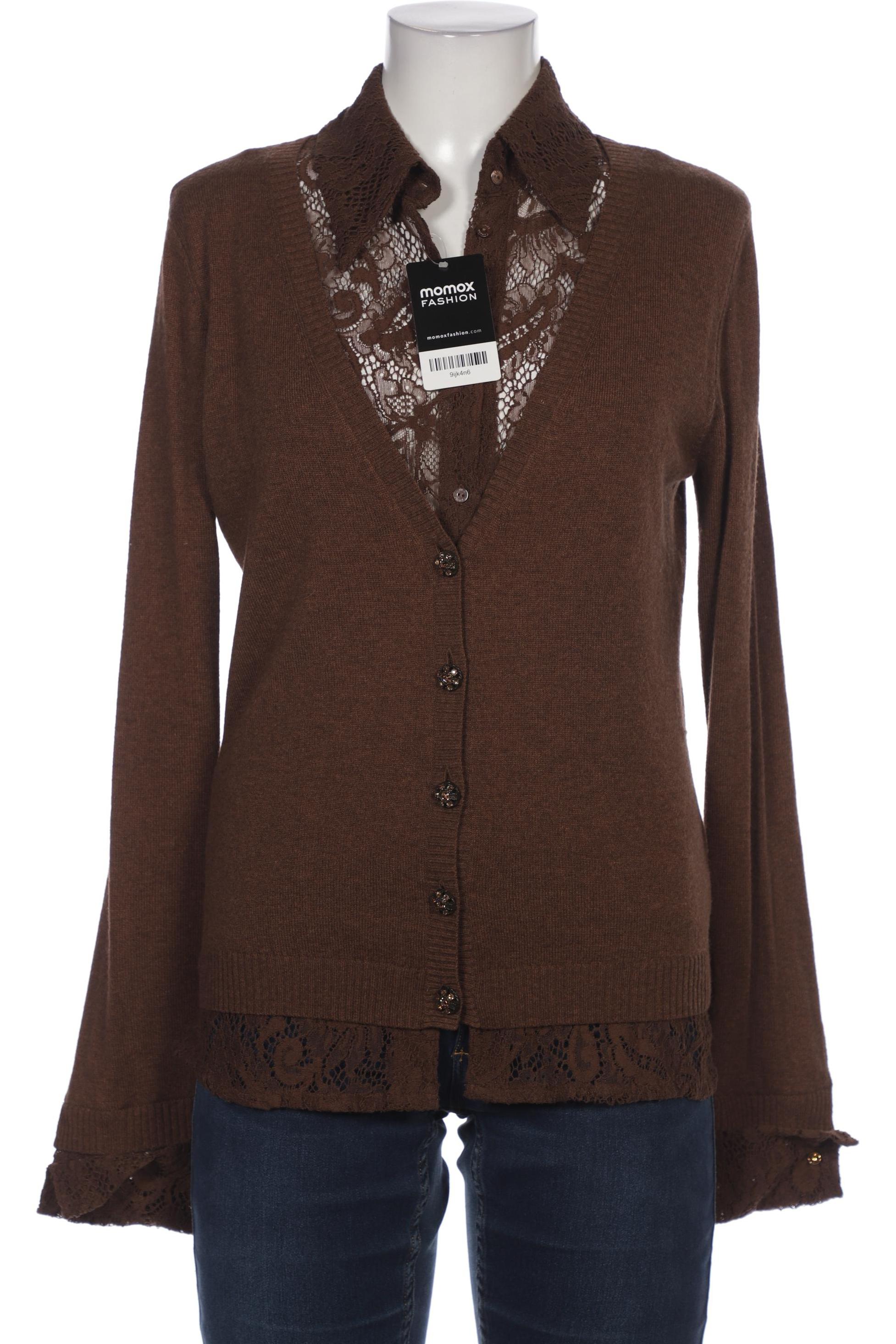 

Luisa Cerano Damen Strickjacke, braun, Gr. 40