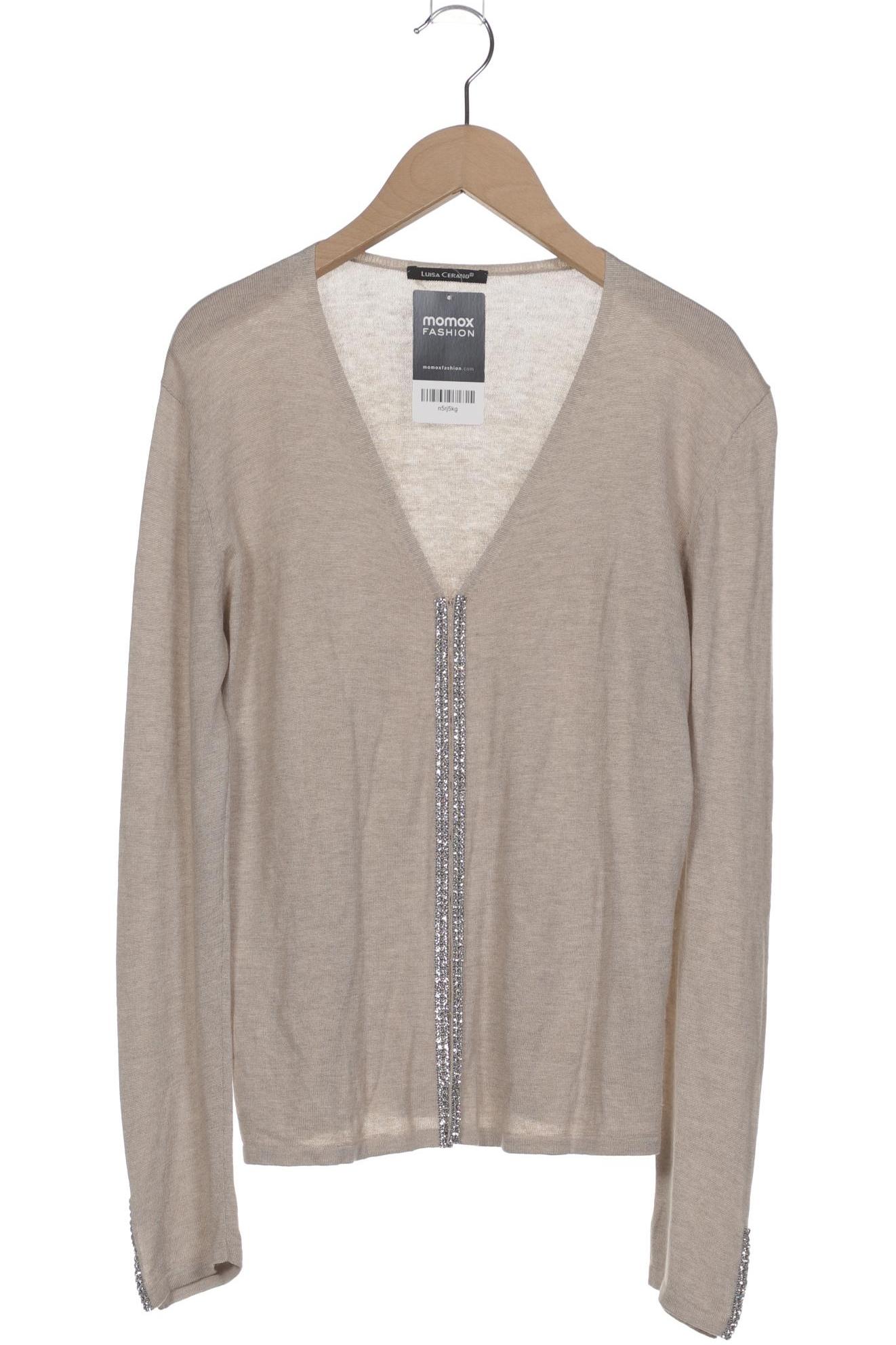 

Luisa Cerano Damen Strickjacke, beige, Gr. 40