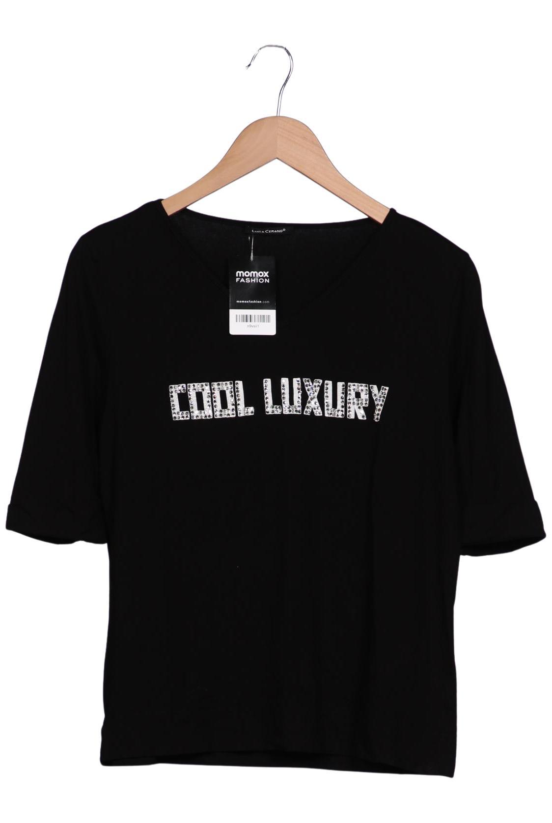 

Luisa Cerano Damen T-Shirt, schwarz, Gr. 42