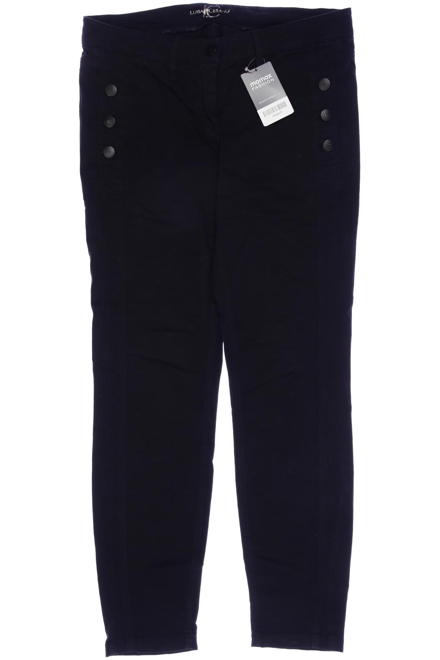 

Luisa Cerano Damen Jeans, schwarz, Gr. 38