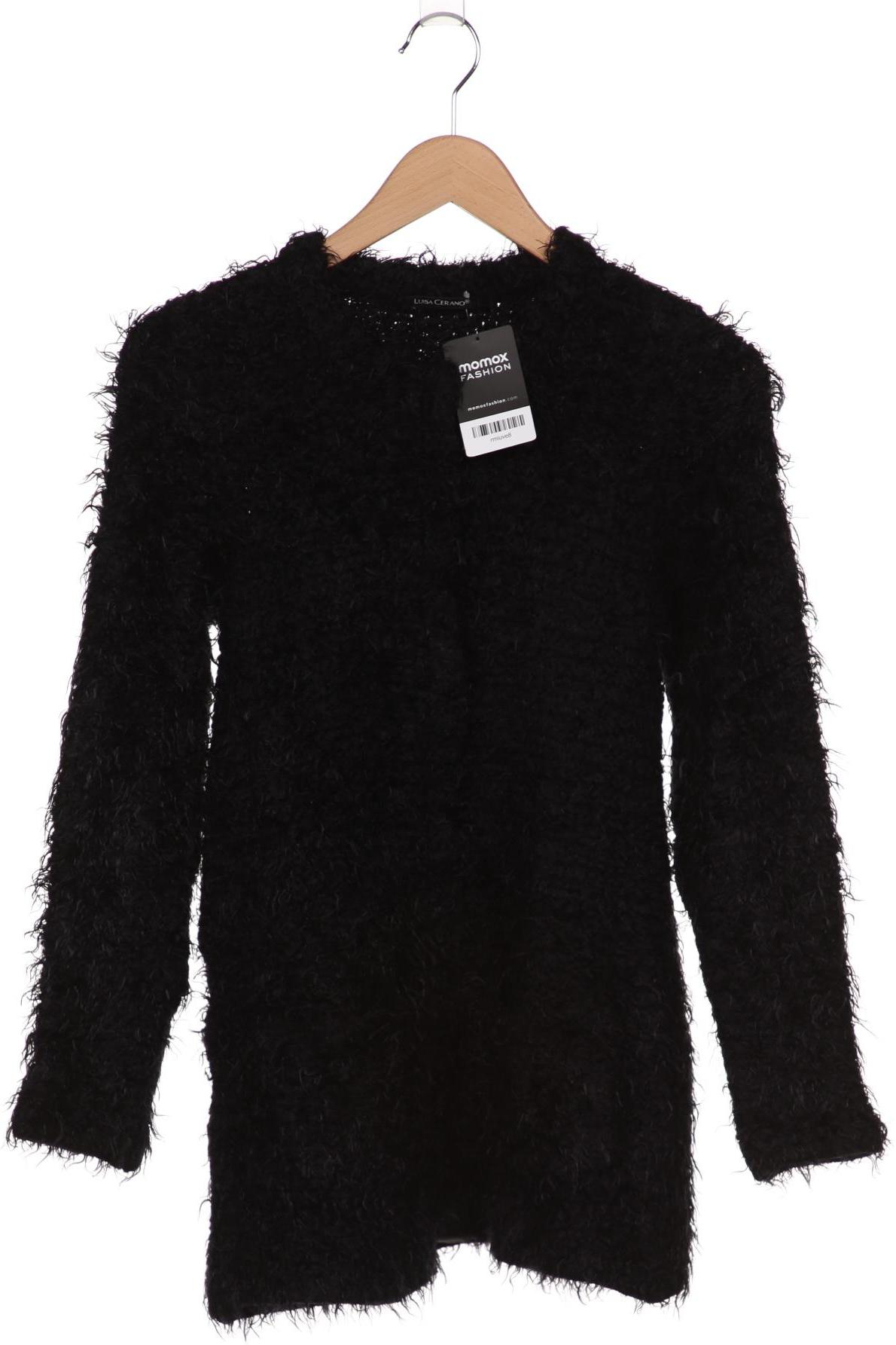 

Luisa Cerano Damen Strickjacke, schwarz, Gr. 38