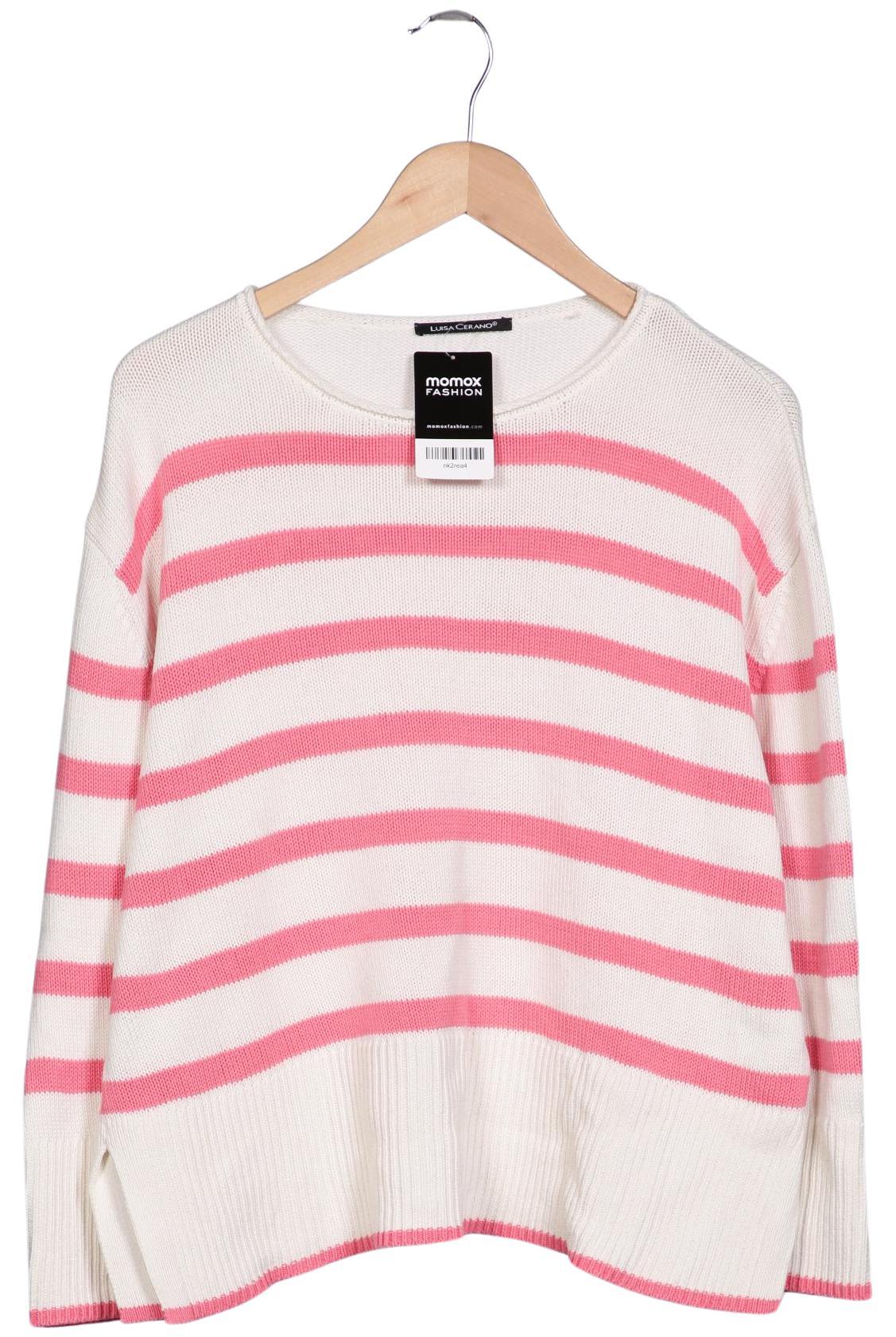 

Luisa Cerano Damen Pullover, weiß, Gr. 42