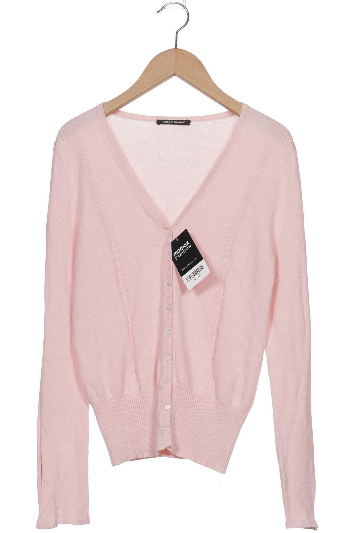 

Luisa Cerano Damen Strickjacke, pink, Gr. 38