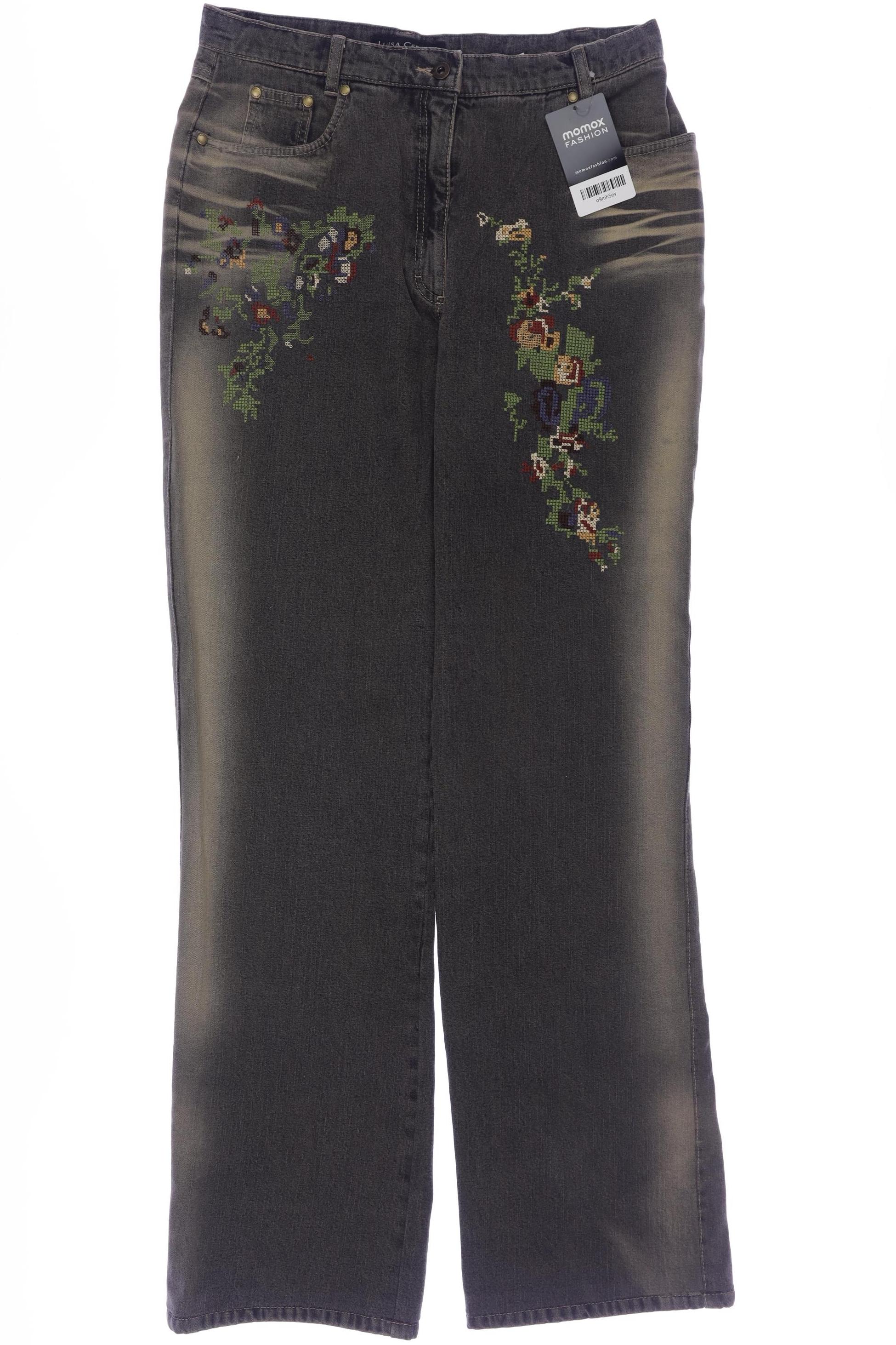 

Luisa Cerano Damen Jeans, grau, Gr. 38