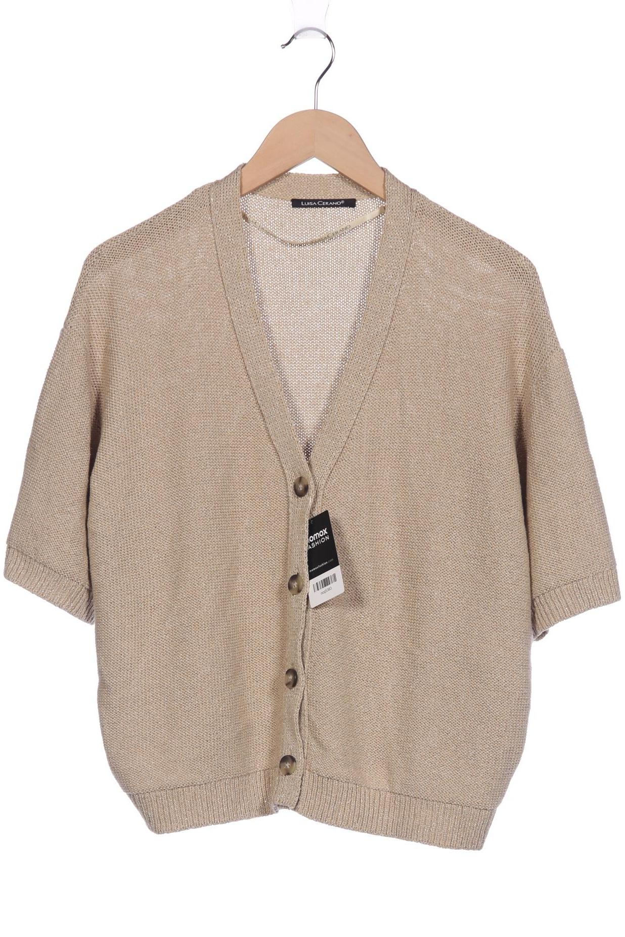 

Luisa Cerano Damen Strickjacke, beige, Gr. 44