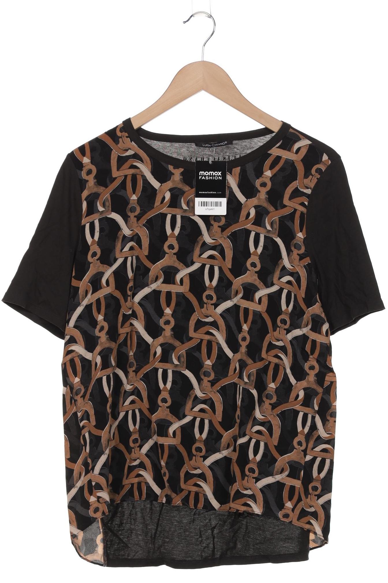 

Luisa Cerano Damen T-Shirt, schwarz, Gr. 42