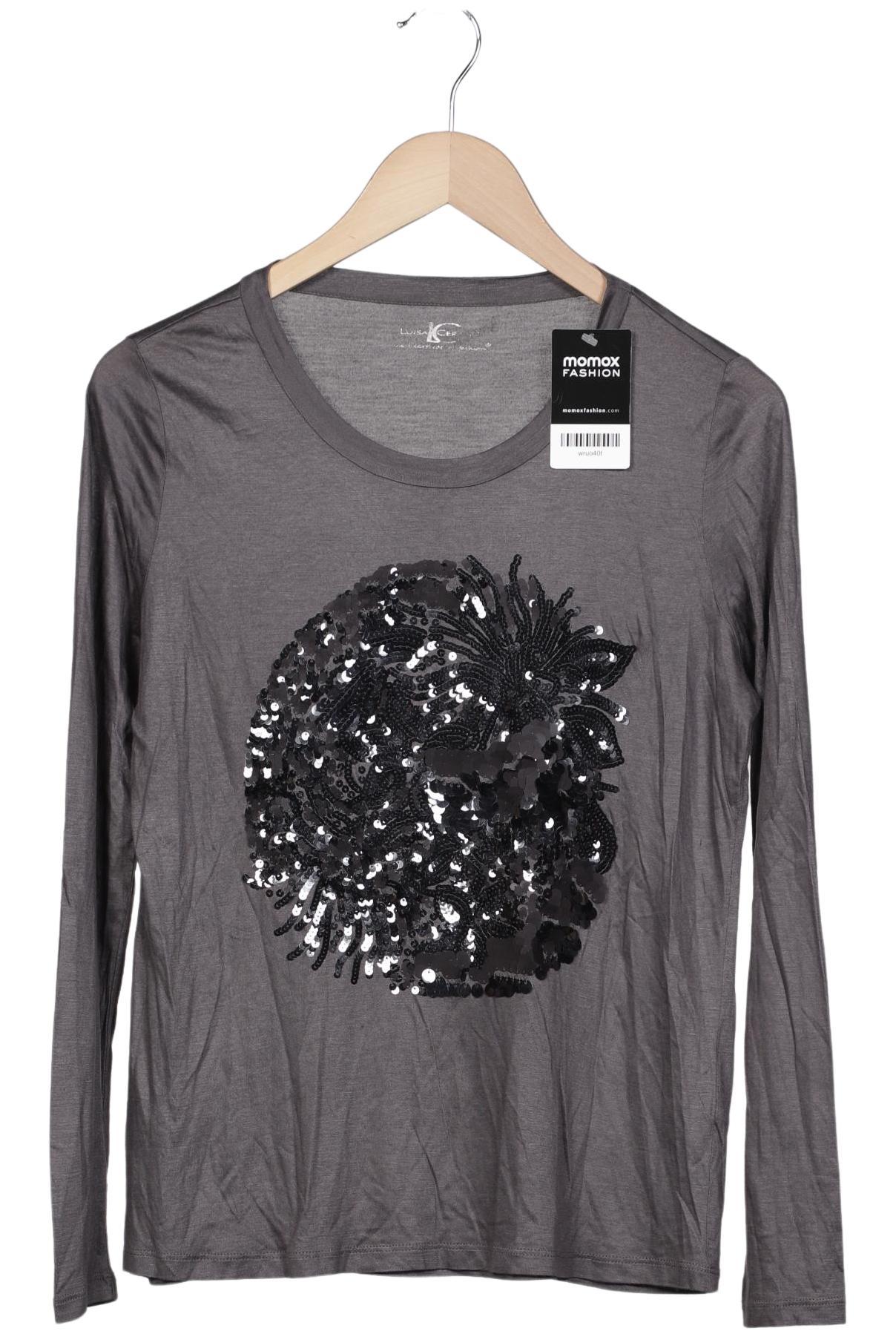 

Luisa Cerano Damen Langarmshirt, grau, Gr. 38