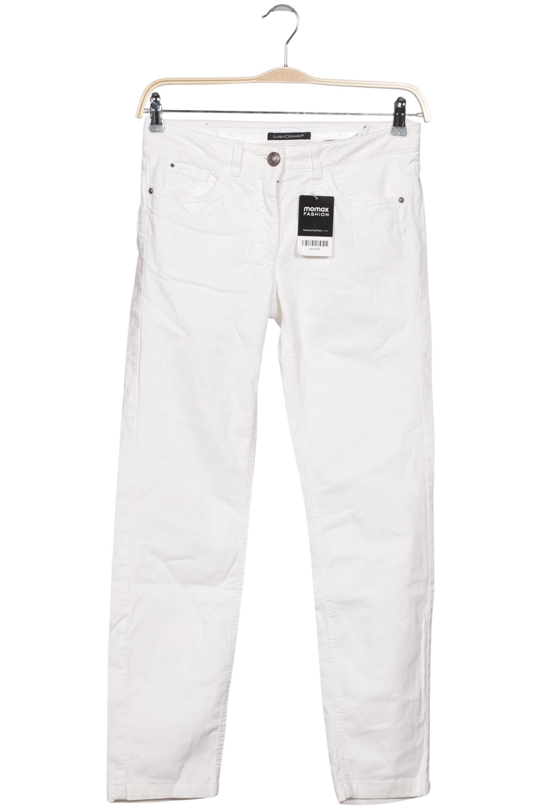 

Luisa Cerano Damen Jeans, weiß, Gr. 36