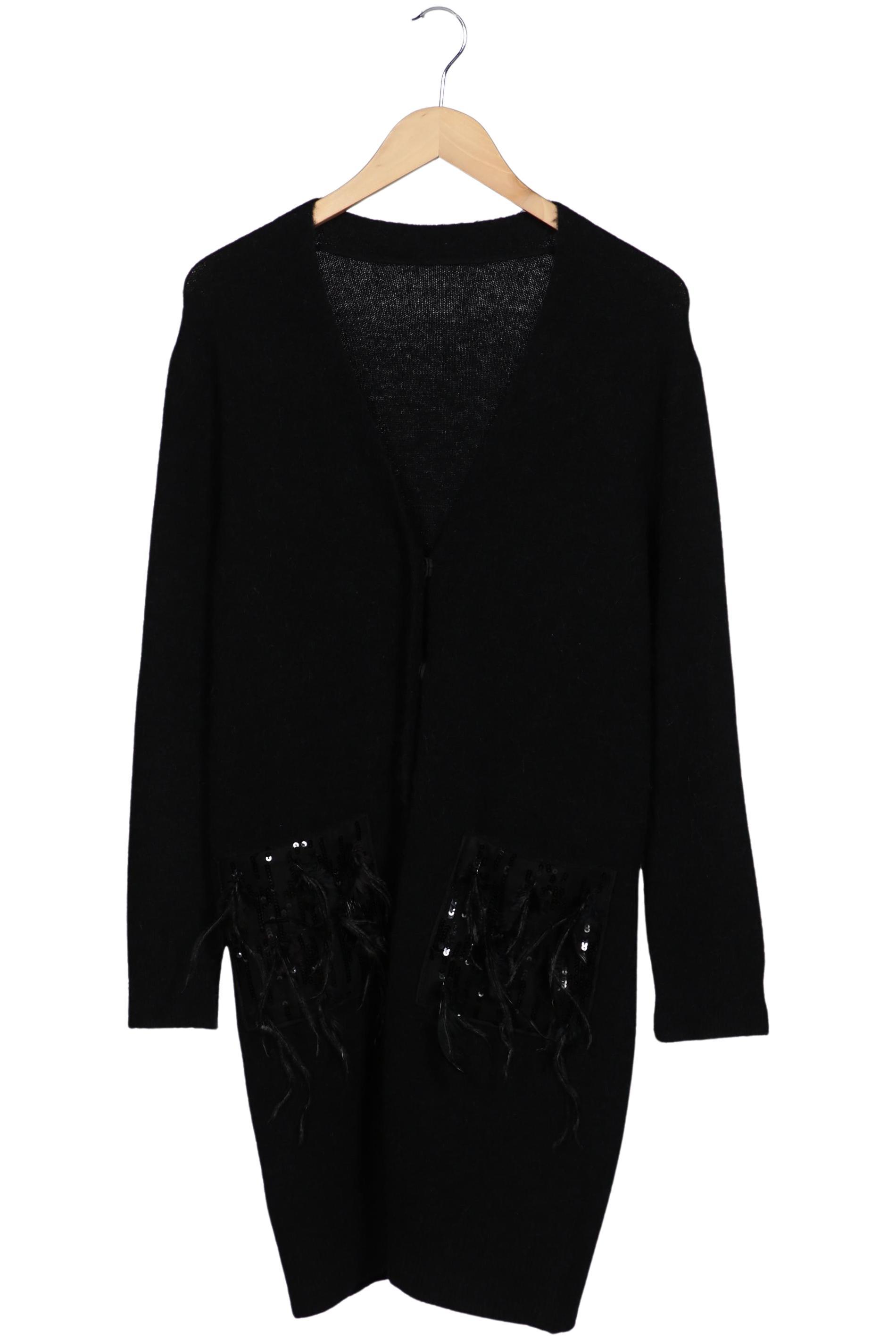 

Luisa Cerano Damen Strickjacke, schwarz, Gr. 38