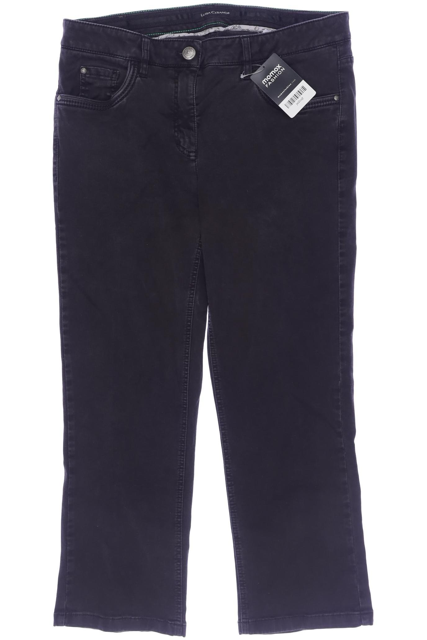 

Luisa Cerano Damen Jeans, schwarz, Gr. 42