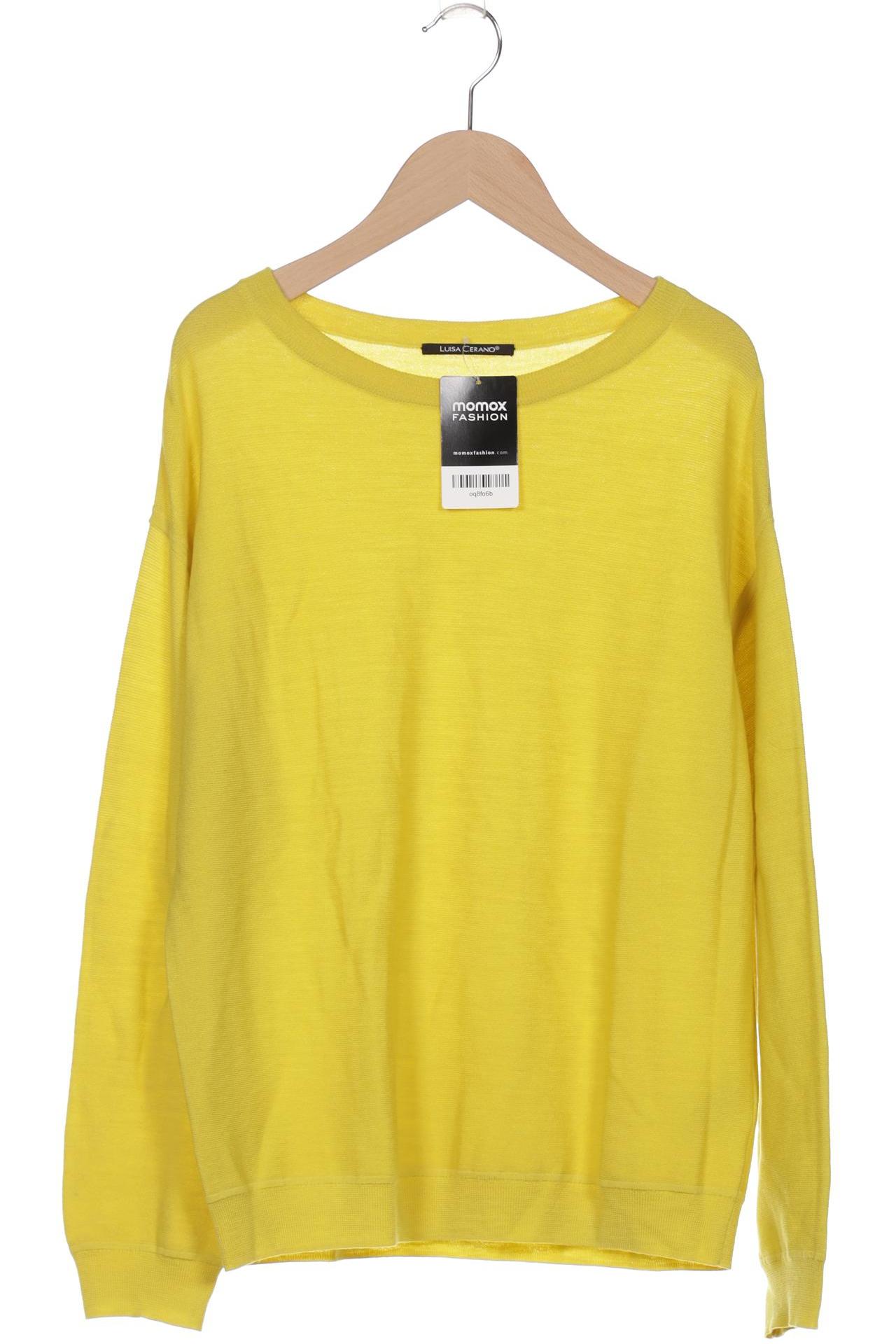 

Luisa Cerano Damen Pullover, gelb, Gr. 36