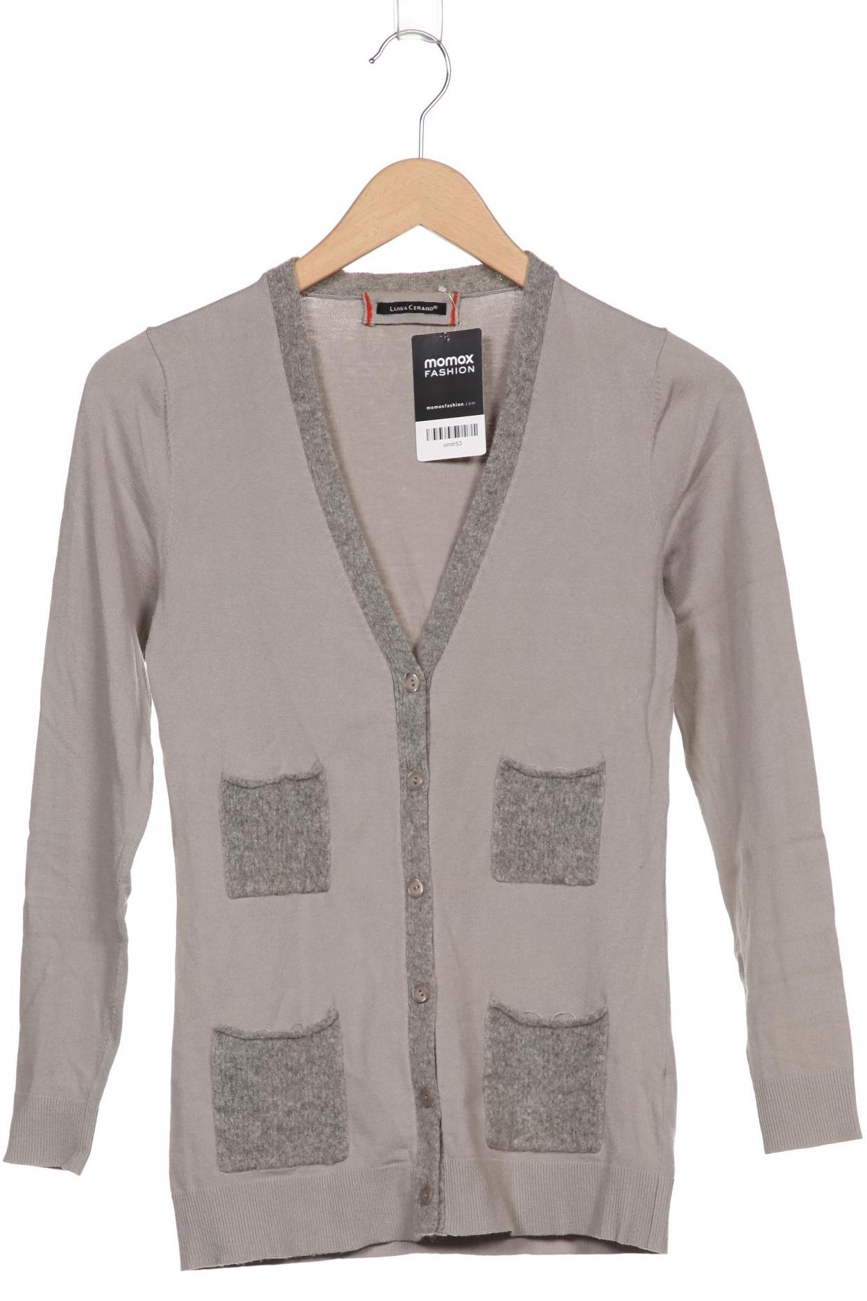 

Luisa Cerano Damen Strickjacke, grau, Gr. 34