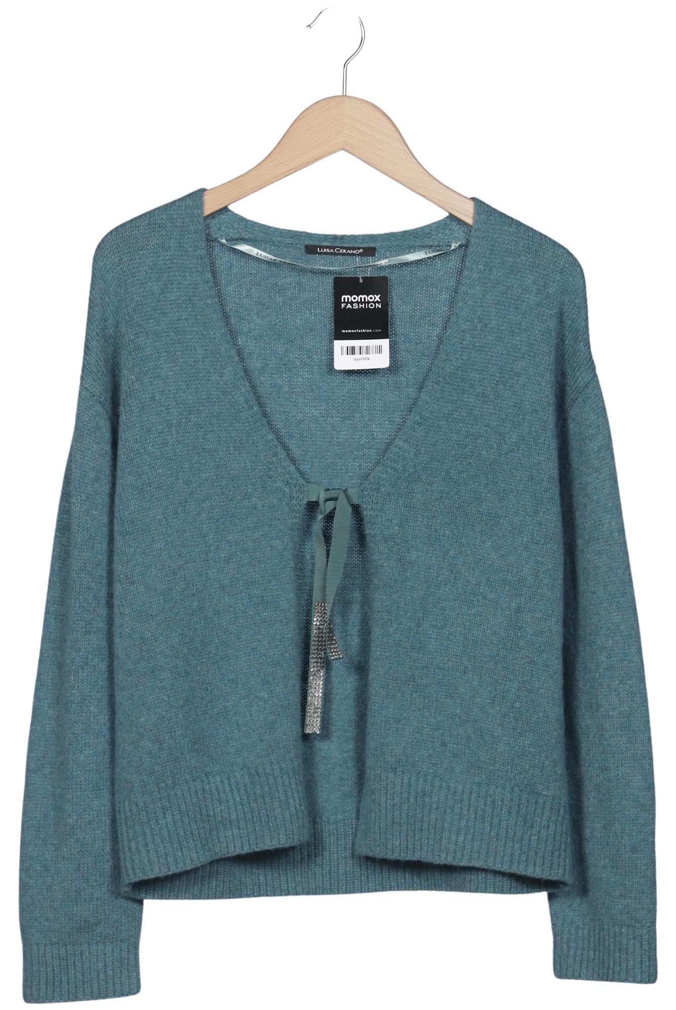 

Luisa Cerano Damen Strickjacke, türkis, Gr. 42