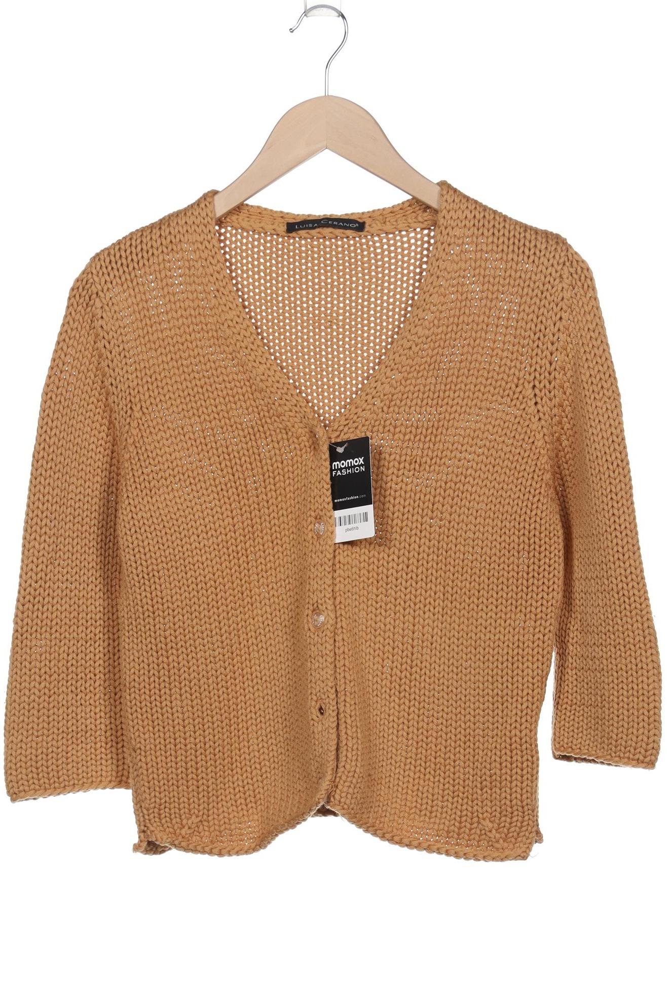 

Luisa Cerano Damen Strickjacke, braun, Gr. 38