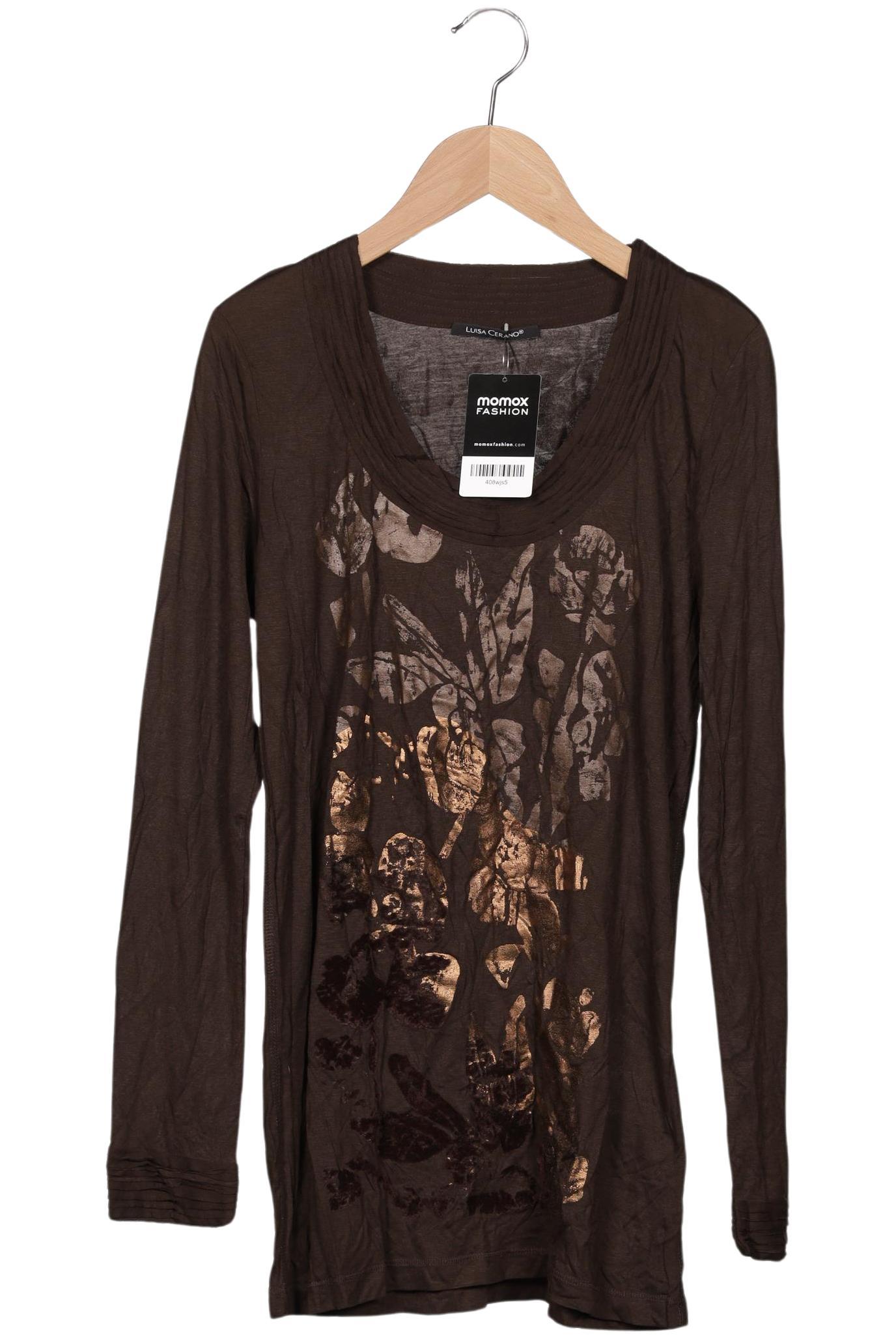 

Luisa Cerano Damen Langarmshirt, braun, Gr. 40
