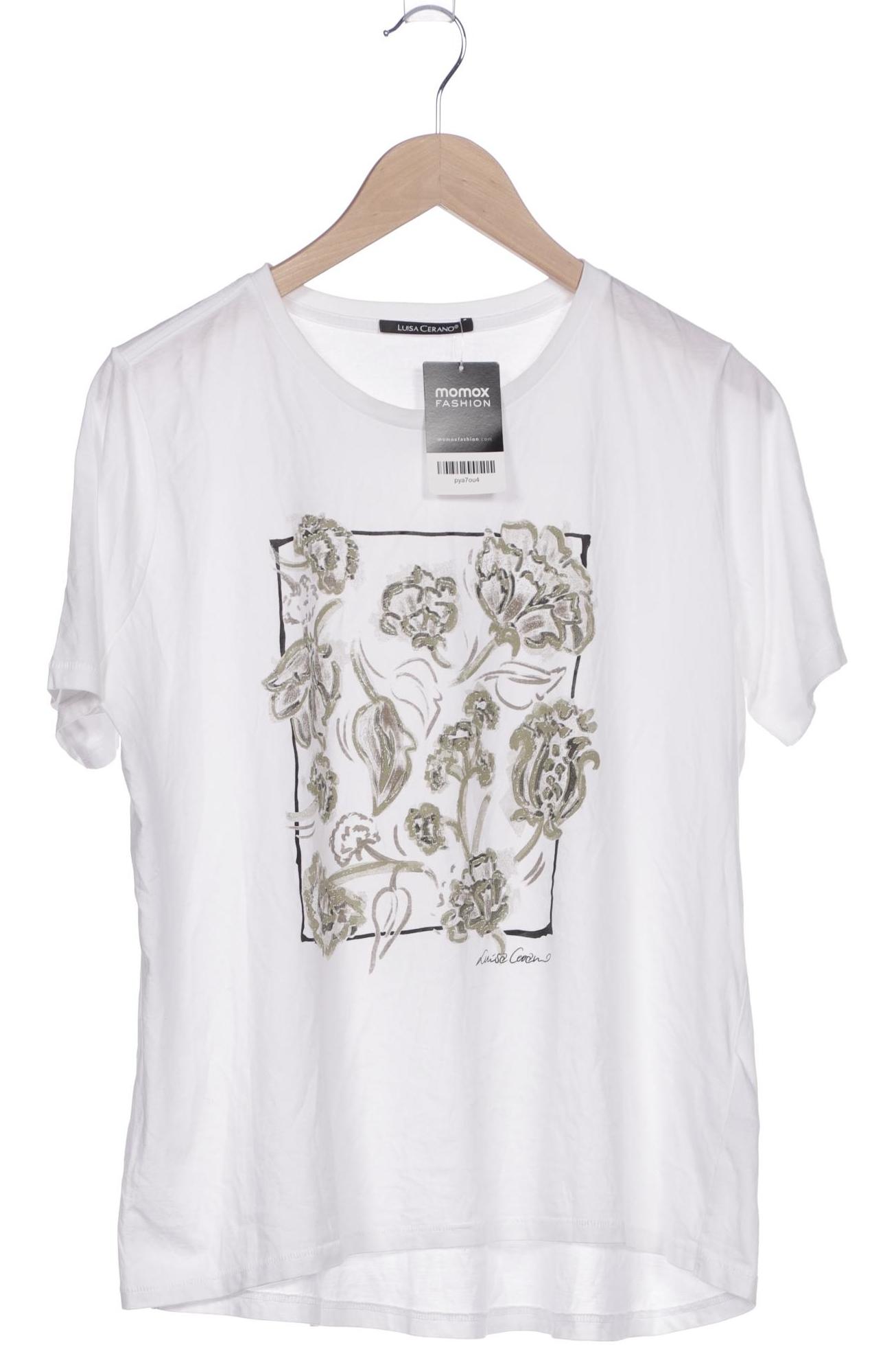 

Luisa Cerano Damen T-Shirt, weiß, Gr. 42
