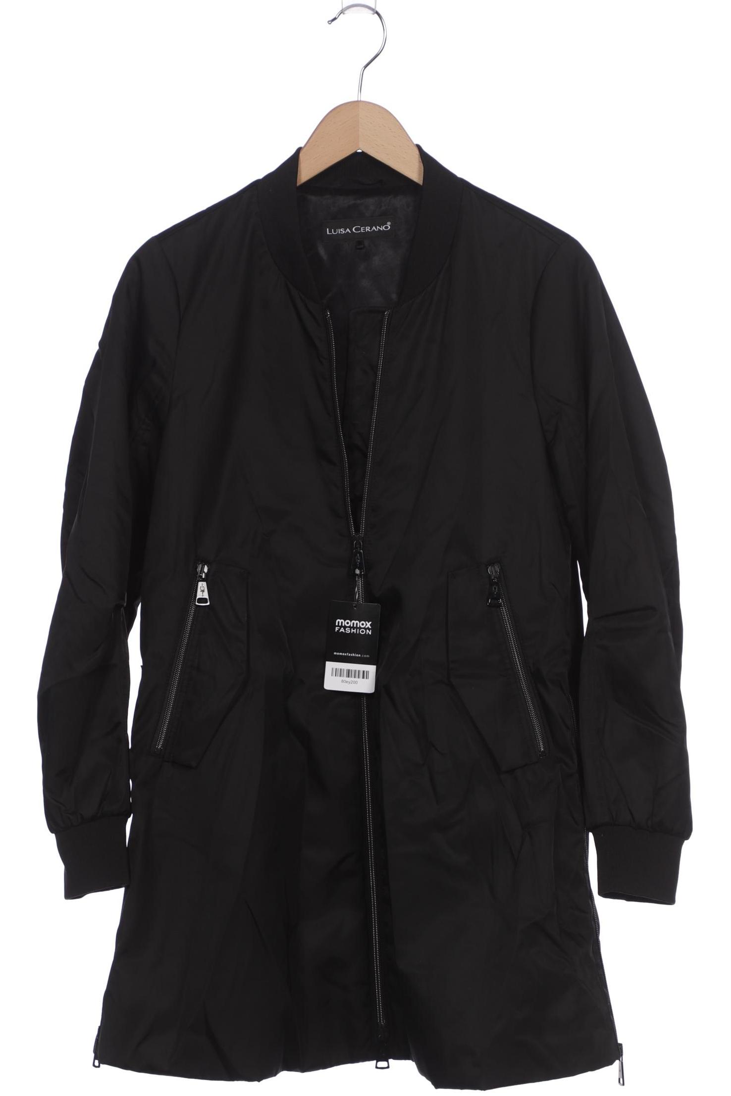 

Luisa Cerano Damen Mantel, schwarz, Gr. 36