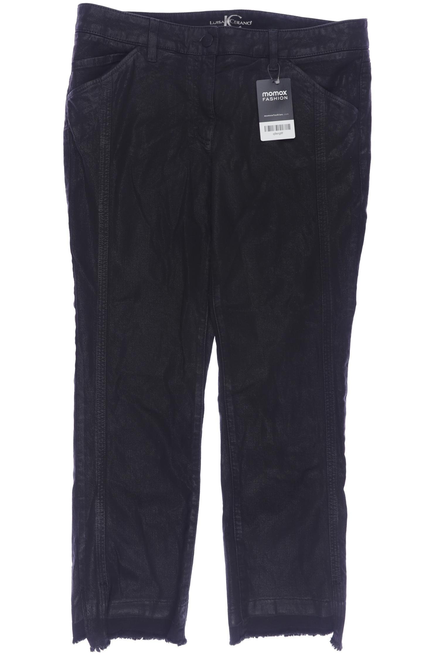 

Luisa Cerano Damen Jeans, schwarz, Gr. 40