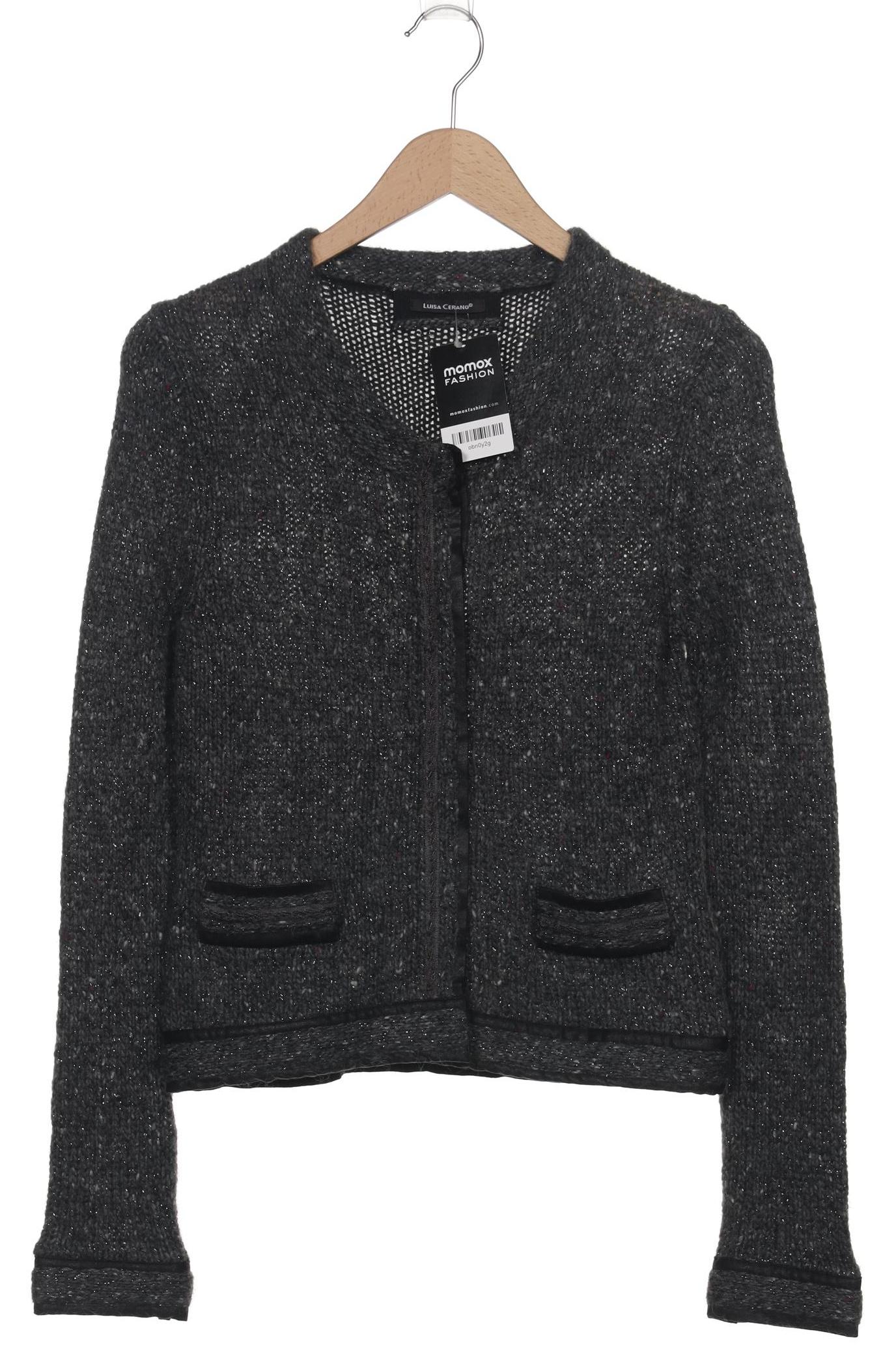

Luisa Cerano Damen Strickjacke, grau, Gr. 38