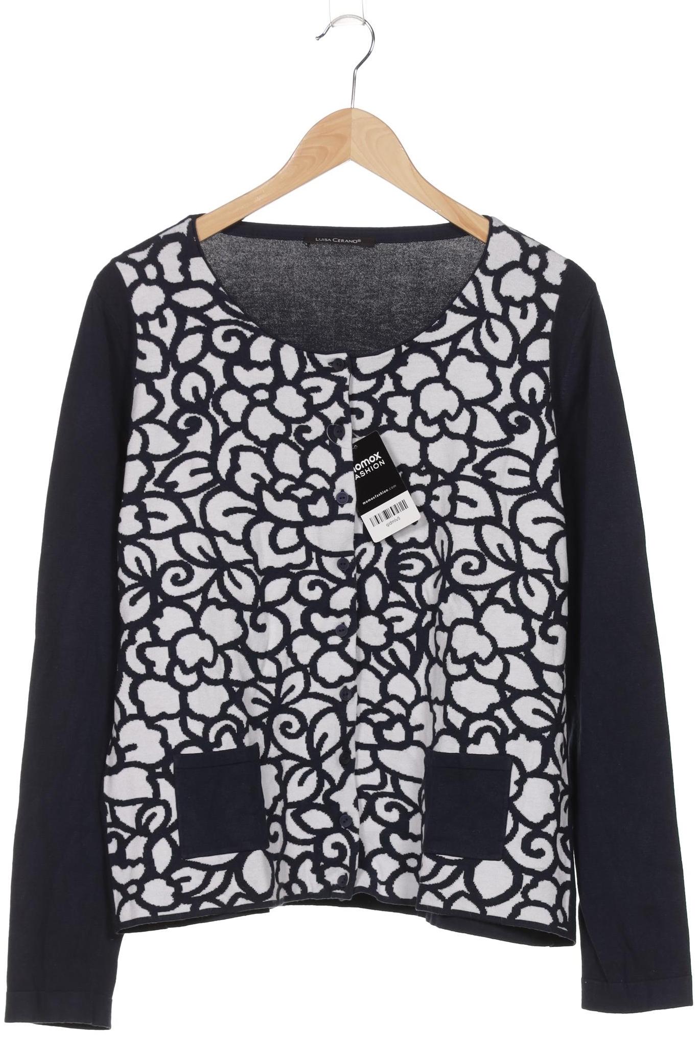 

Luisa Cerano Damen Strickjacke, marineblau, Gr. 42