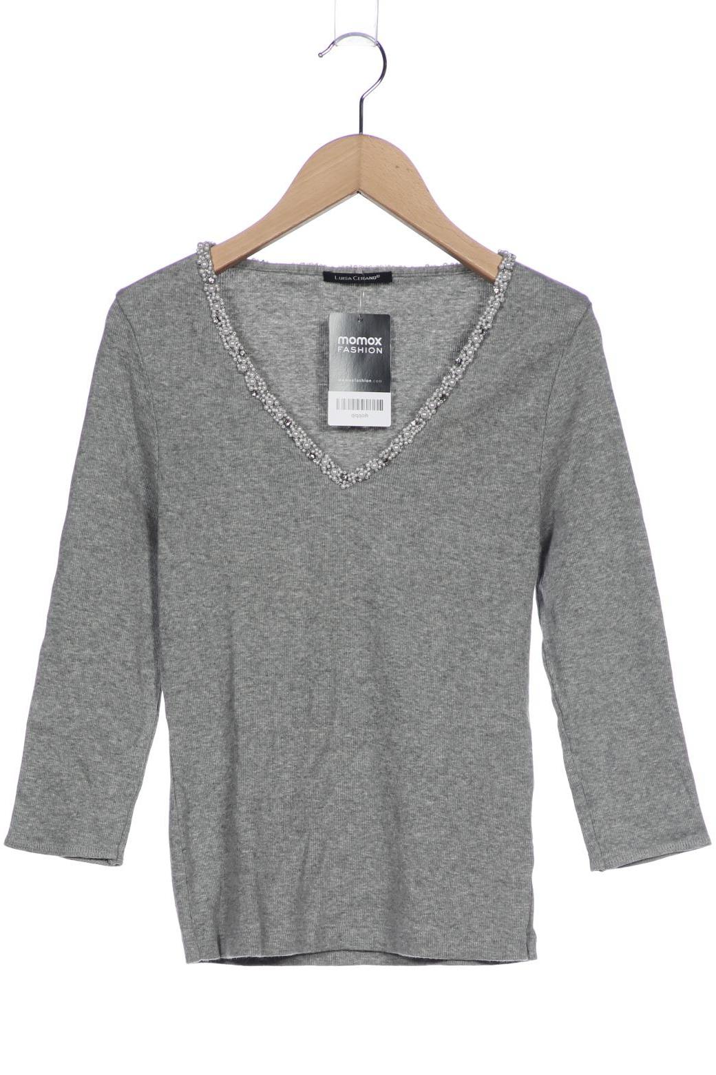 

Luisa Cerano Damen Langarmshirt, grau, Gr. 36