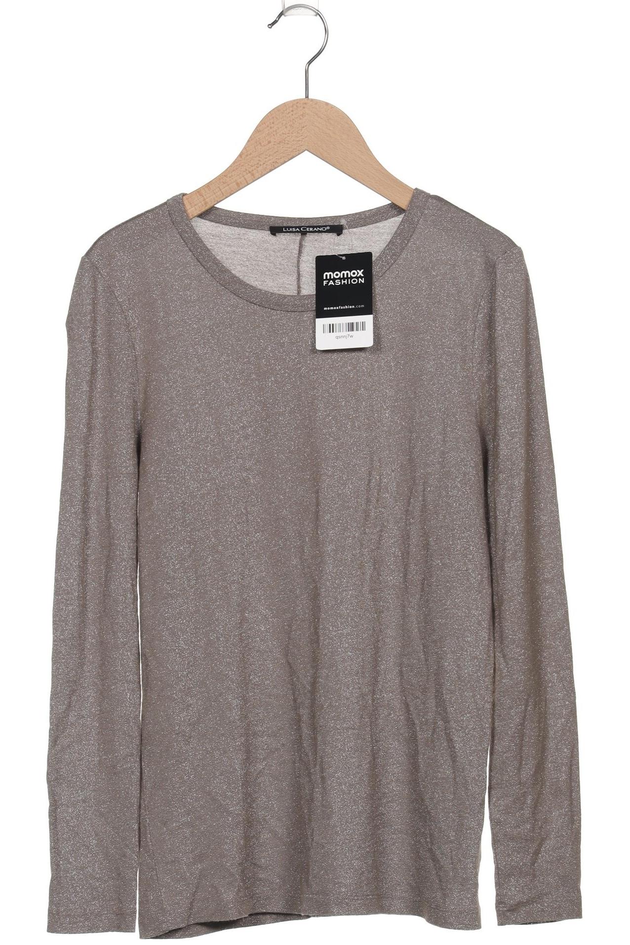 

Luisa Cerano Damen Langarmshirt, grau, Gr. 34