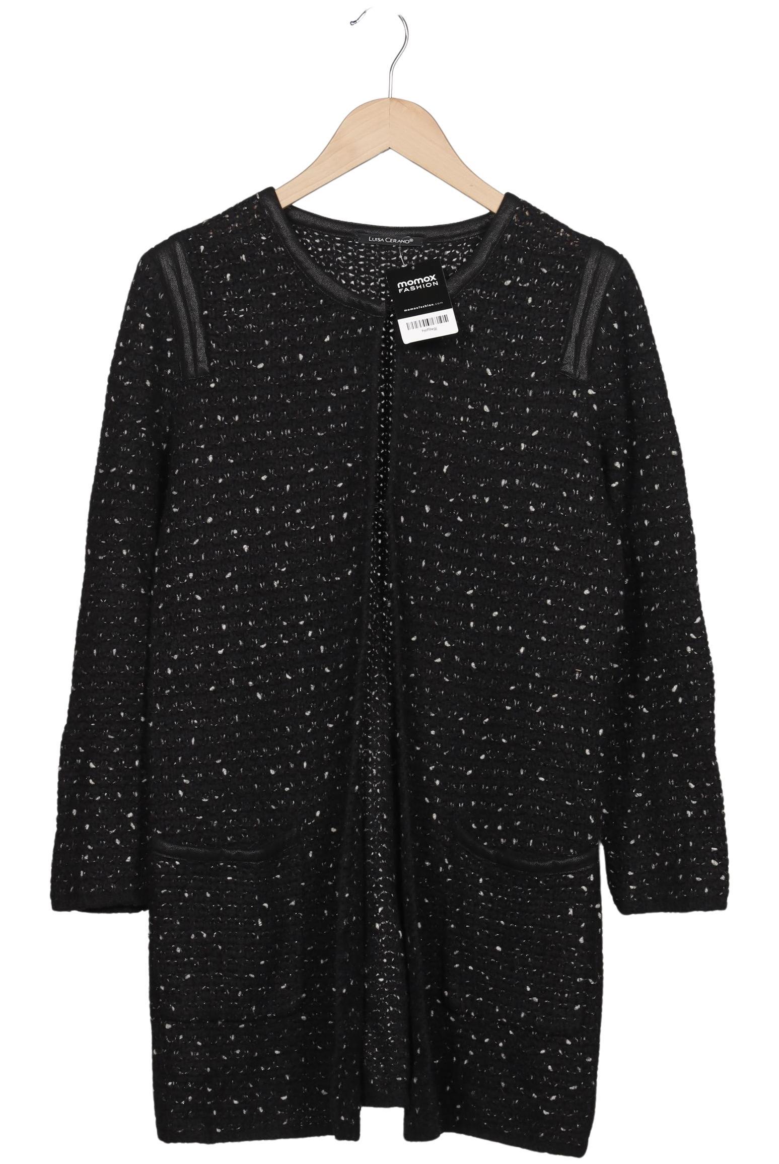 

Luisa Cerano Damen Strickjacke, schwarz, Gr. 40