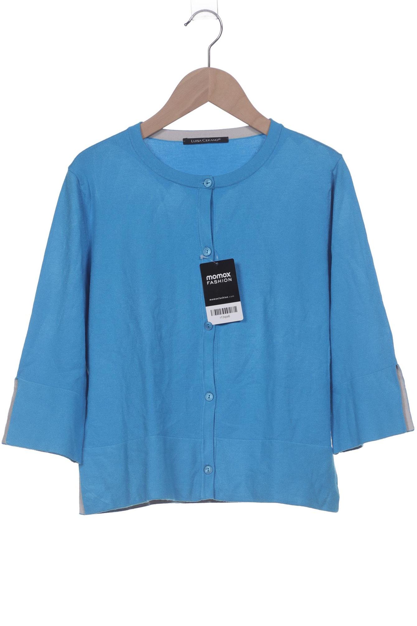 

Luisa Cerano Damen Strickjacke, blau, Gr. 36