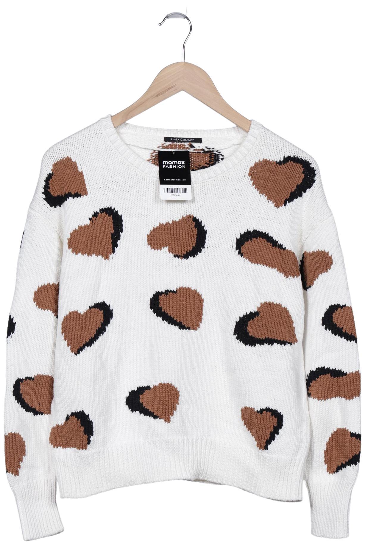 

Luisa Cerano Damen Pullover, weiß, Gr. 36