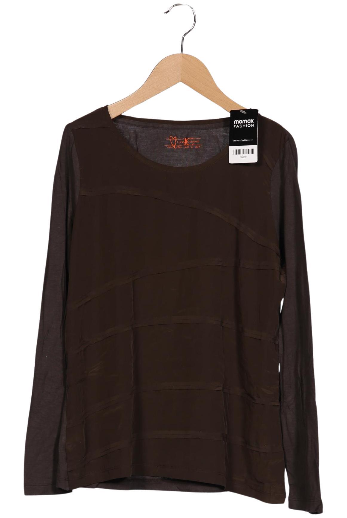 

Luisa Cerano Damen Langarmshirt, grün, Gr. 40