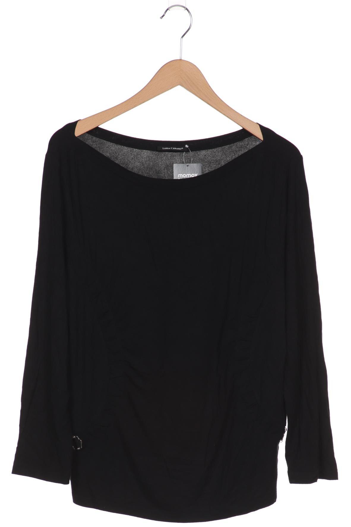 

Luisa Cerano Damen Langarmshirt, schwarz, Gr. 46
